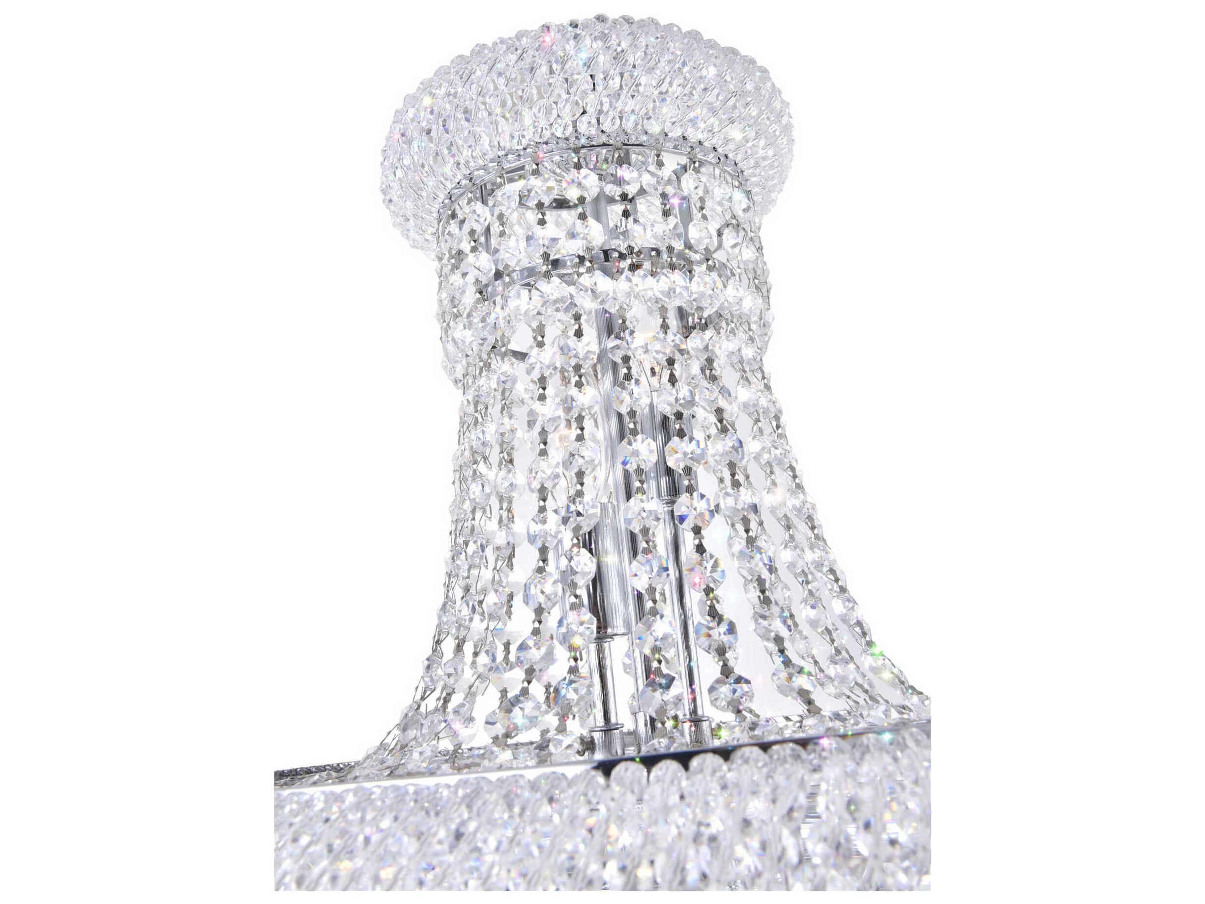 CWI Lighting Empire 8-Light Chrome Traditional Chandelier