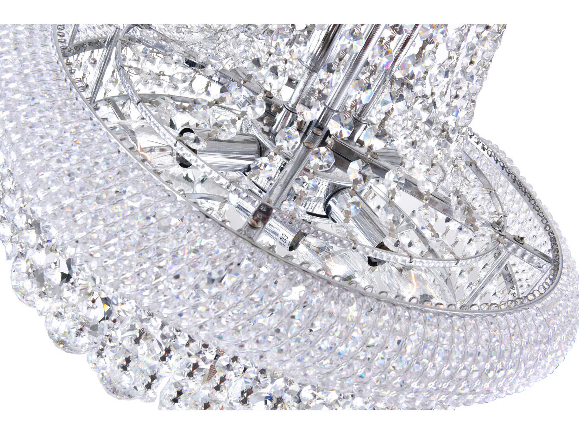 CWI Lighting Empire 8-Light Chrome Traditional Chandelier