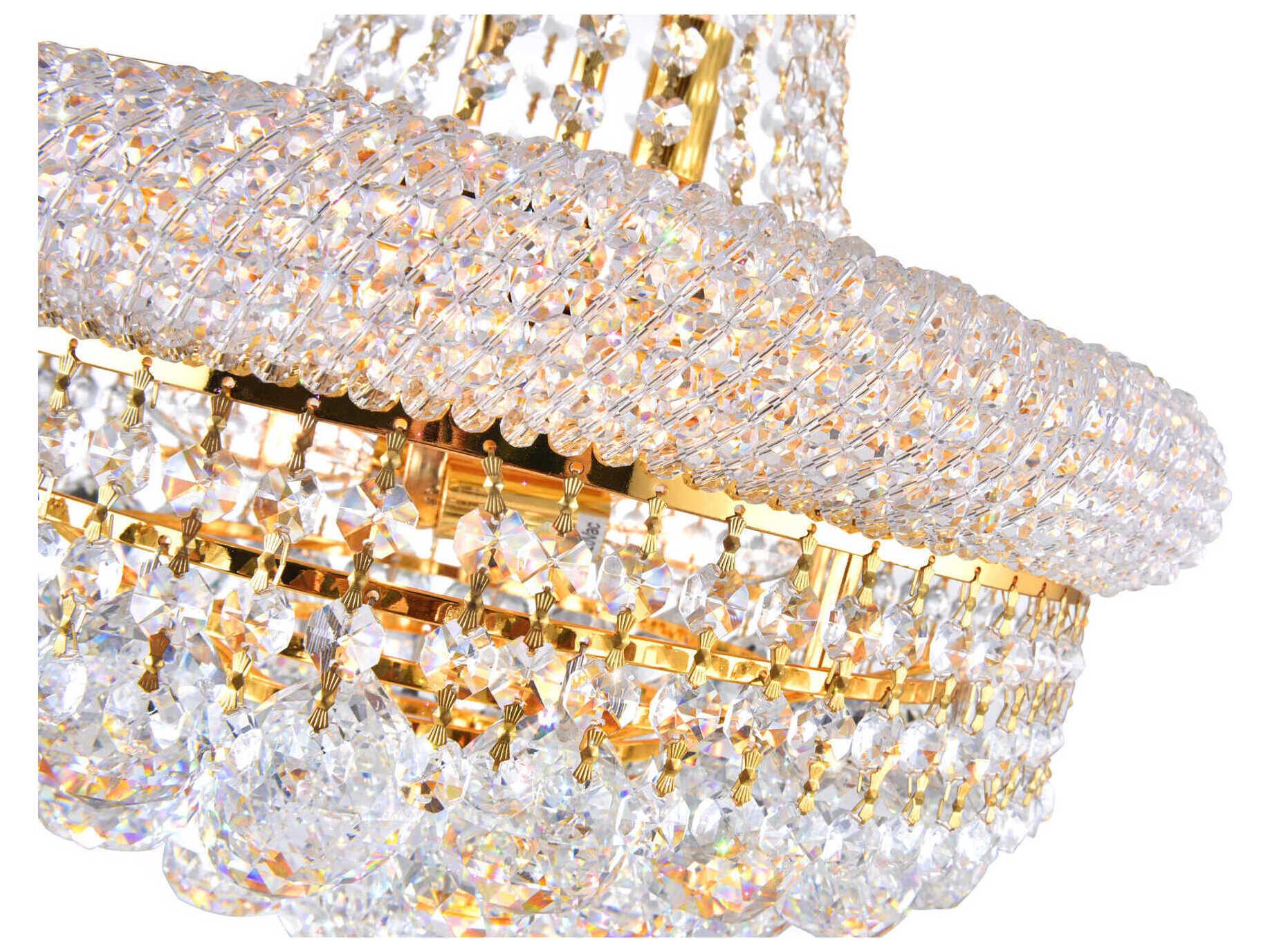 CWI Lighting Empire 8-Light Gold Traditional Chandelier