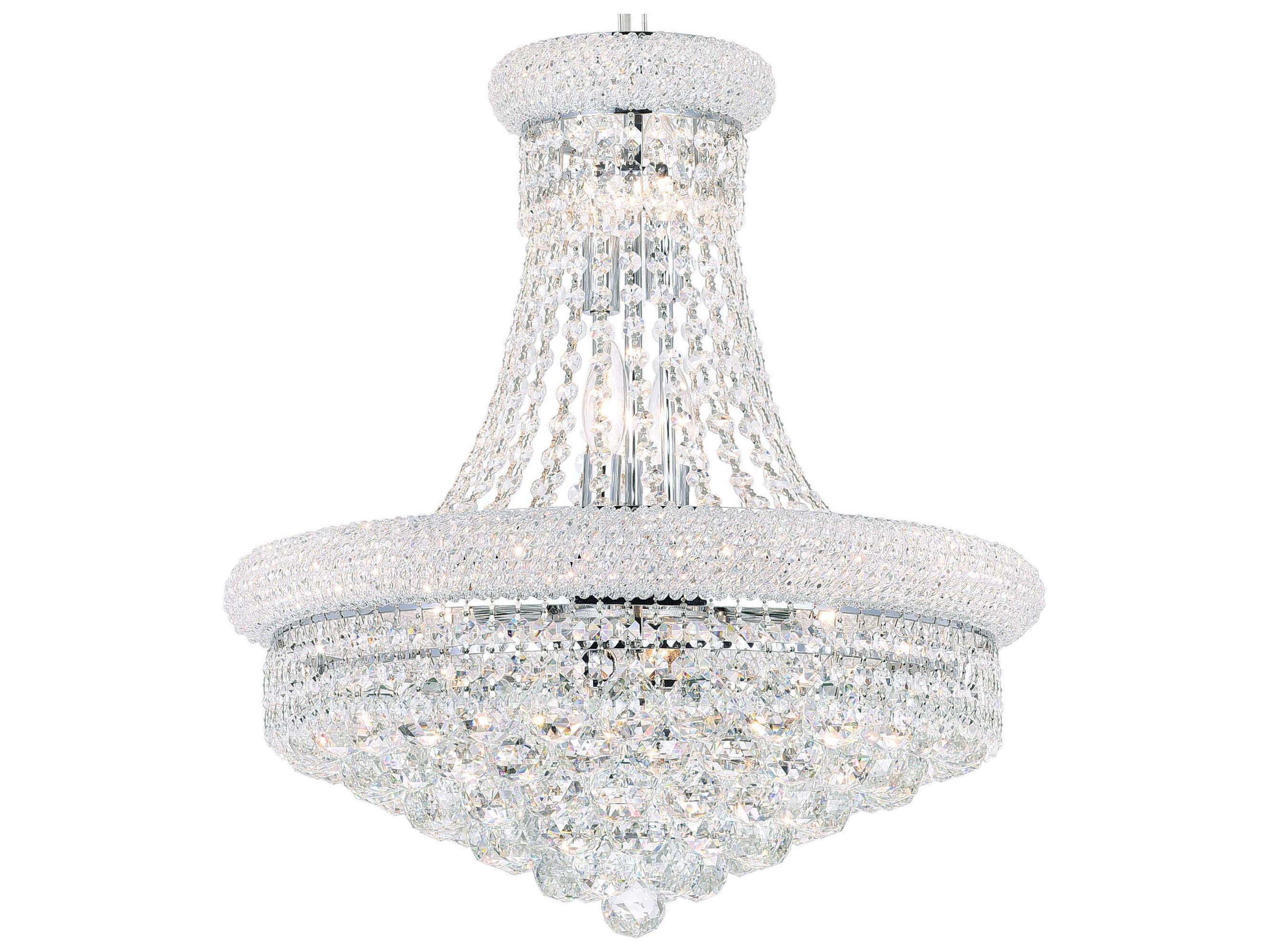 CWI Lighting Empire 14-Light Chrome Traditional Chandelier