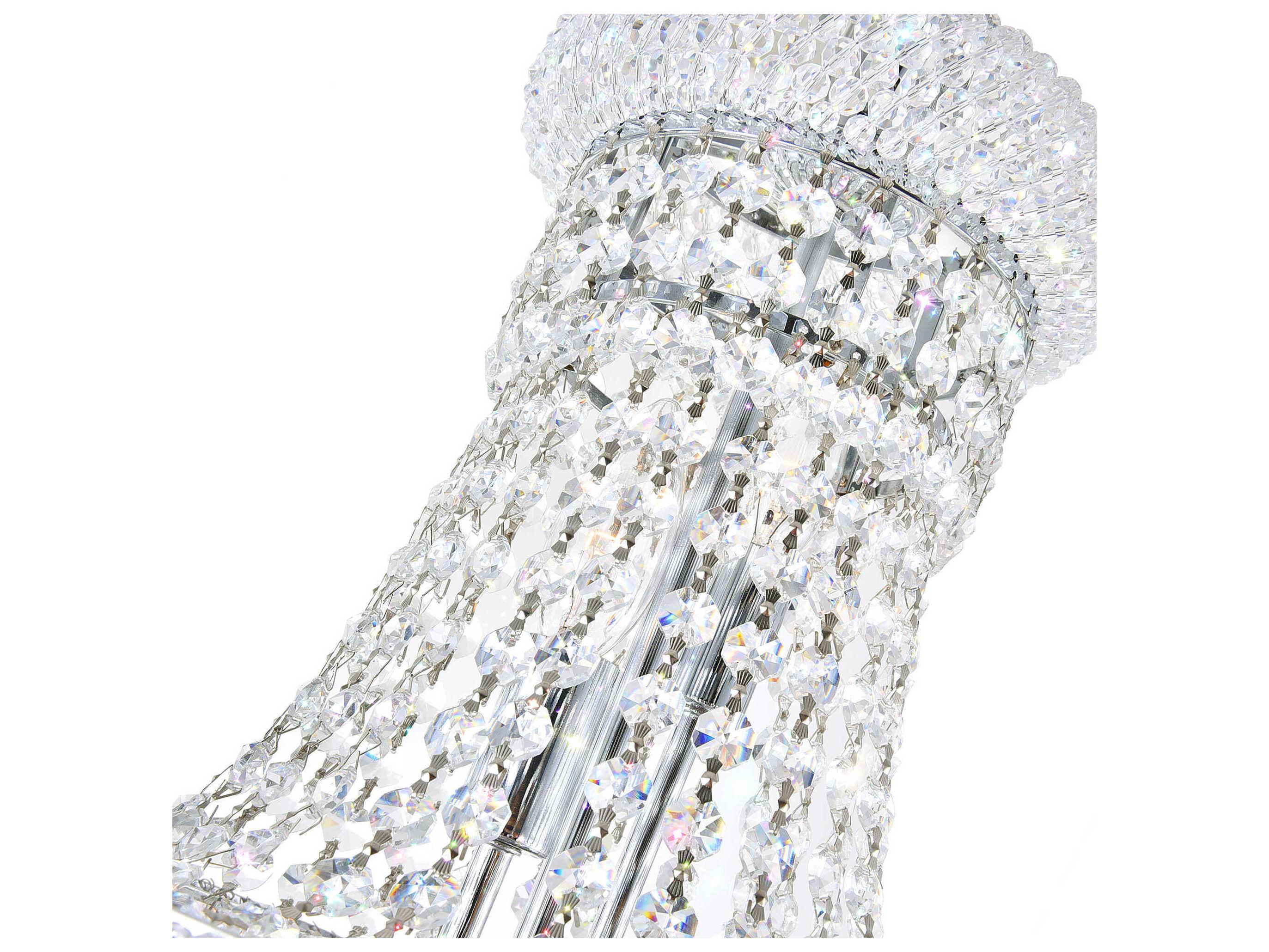 CWI Lighting Empire 14-Light Chrome Traditional Chandelier