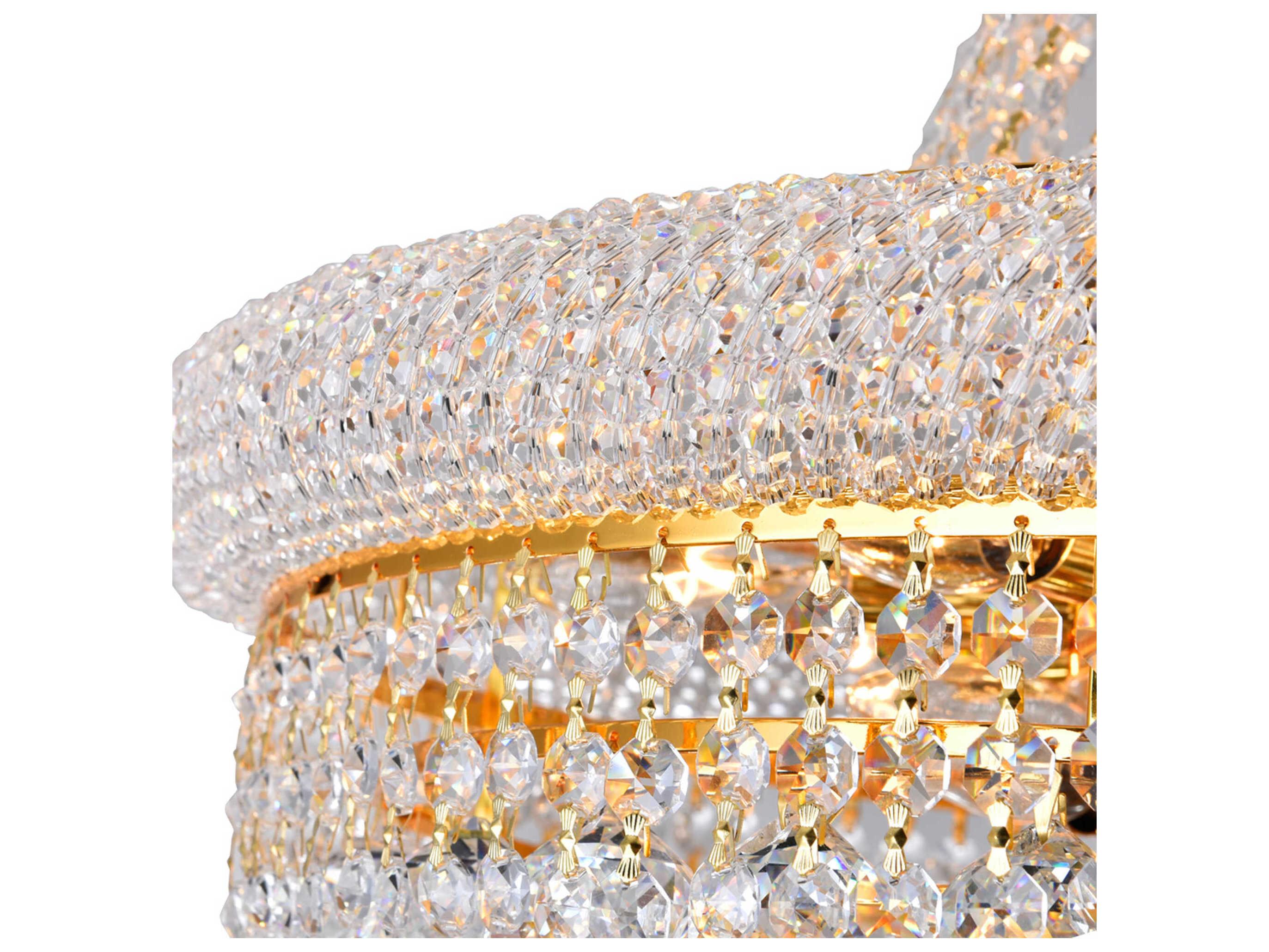 CWI Lighting Empire 14-Light Gold Traditional Chandelier