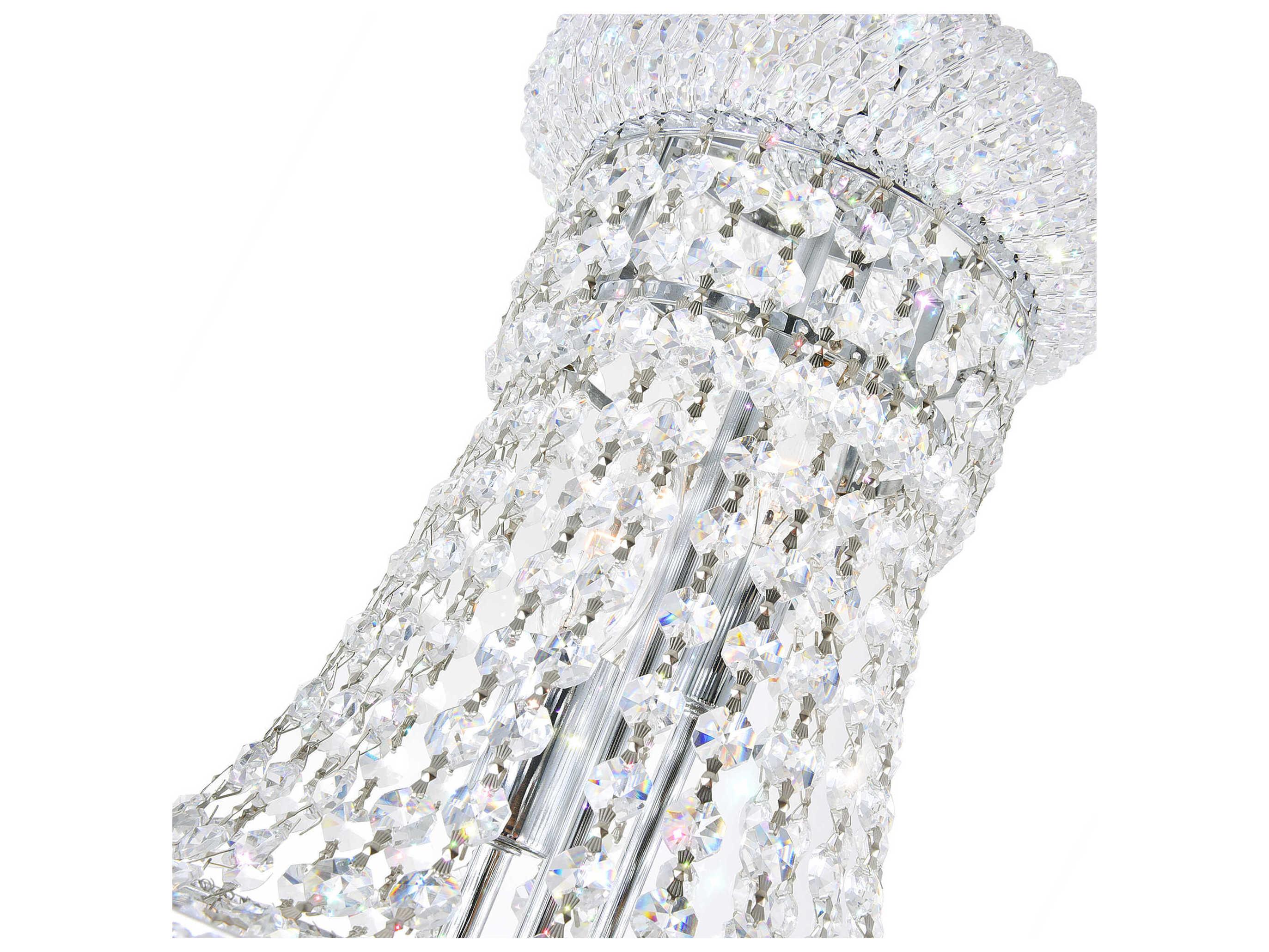 CWI Lighting Empire 17-Light Chrome Traditional Chandelier