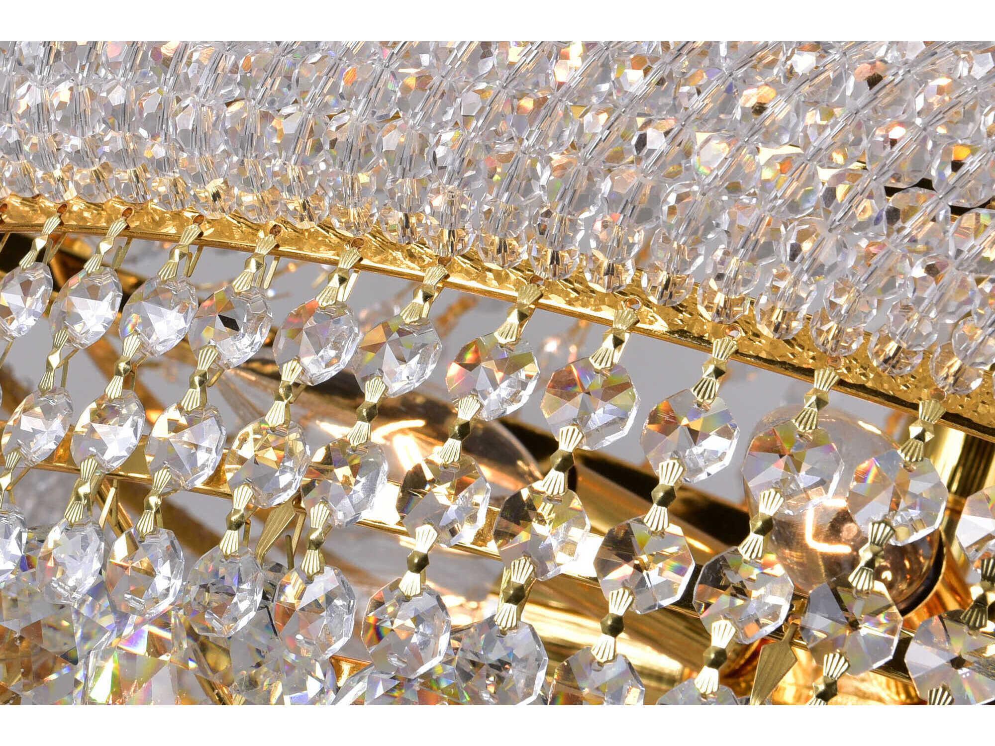 CWI Lighting Empire 17-Light Gold Traditional Chandelier