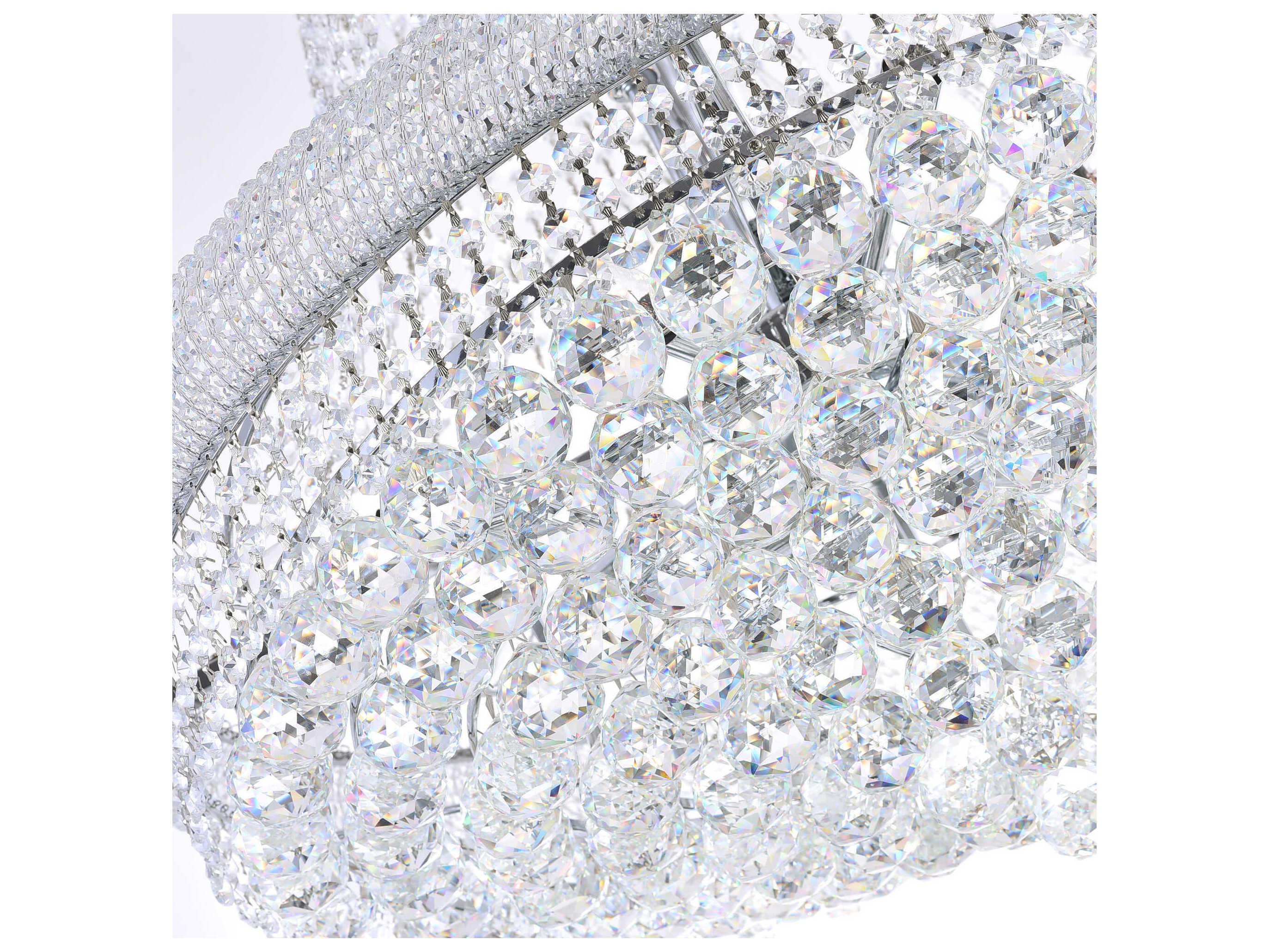 CWI Lighting Empire 18-Light Chrome Traditional Chandelier