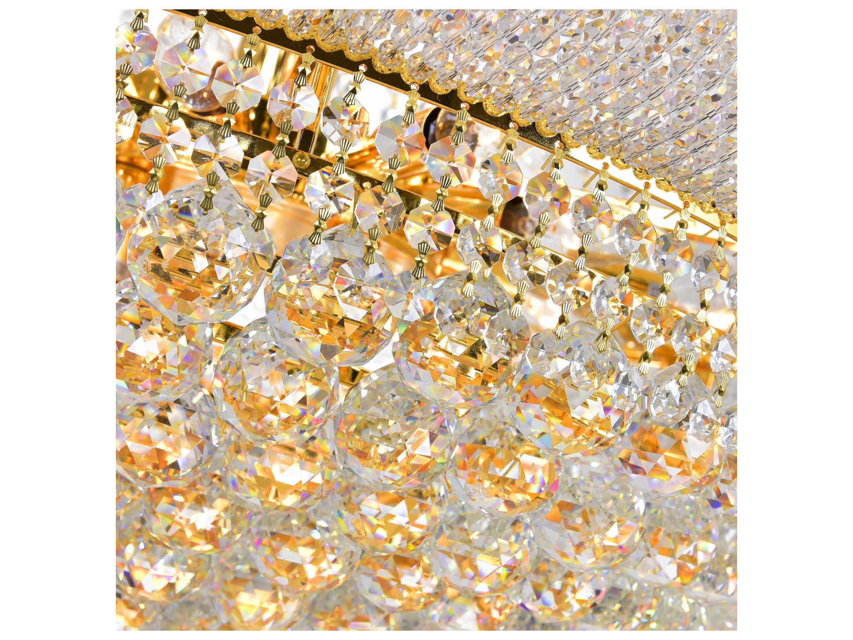 CWI Lighting Empire 32-Light Gold Traditional Chandelier