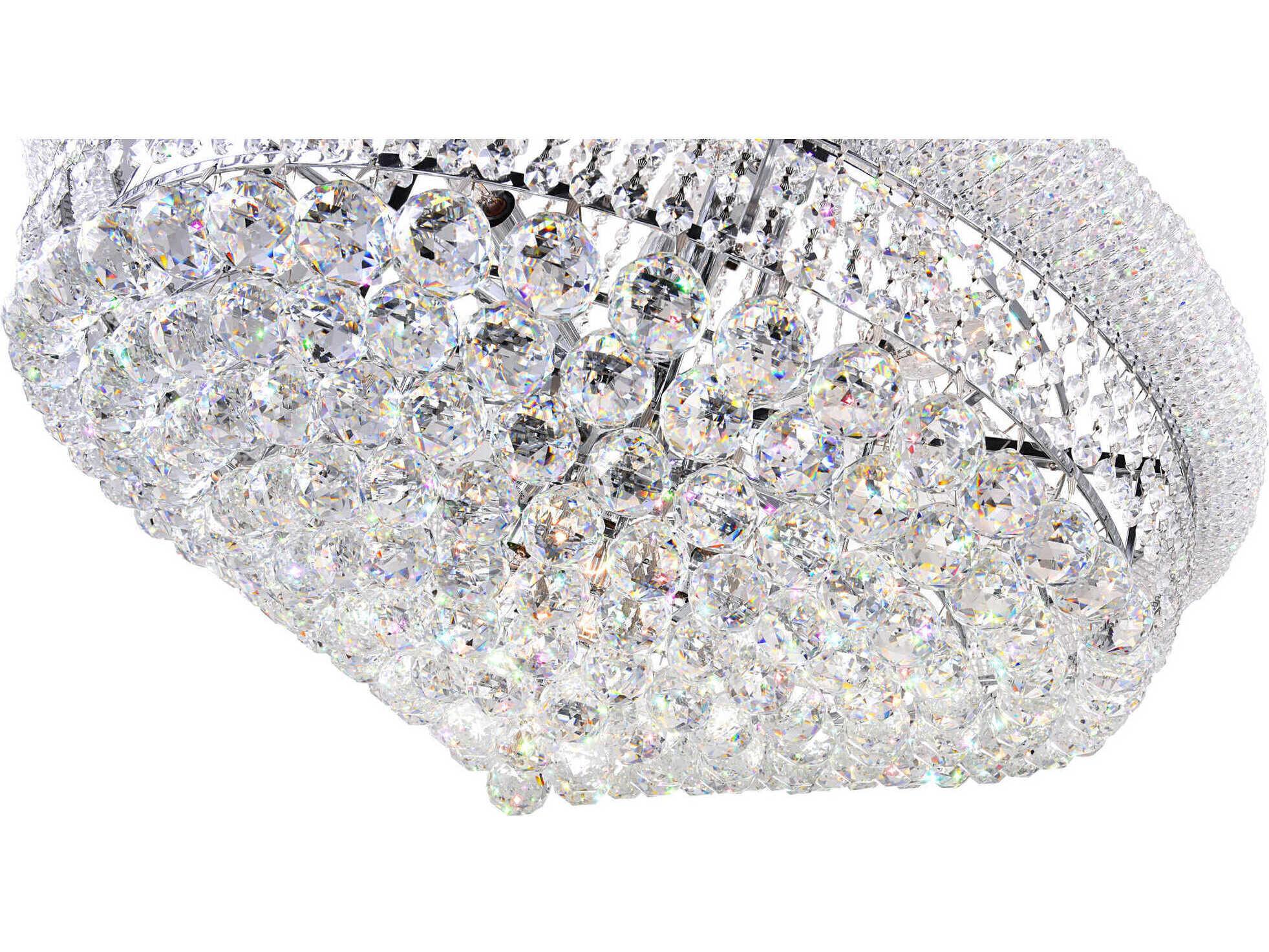 CWI Lighting Empire 19-Light Chrome Traditional Chandelier