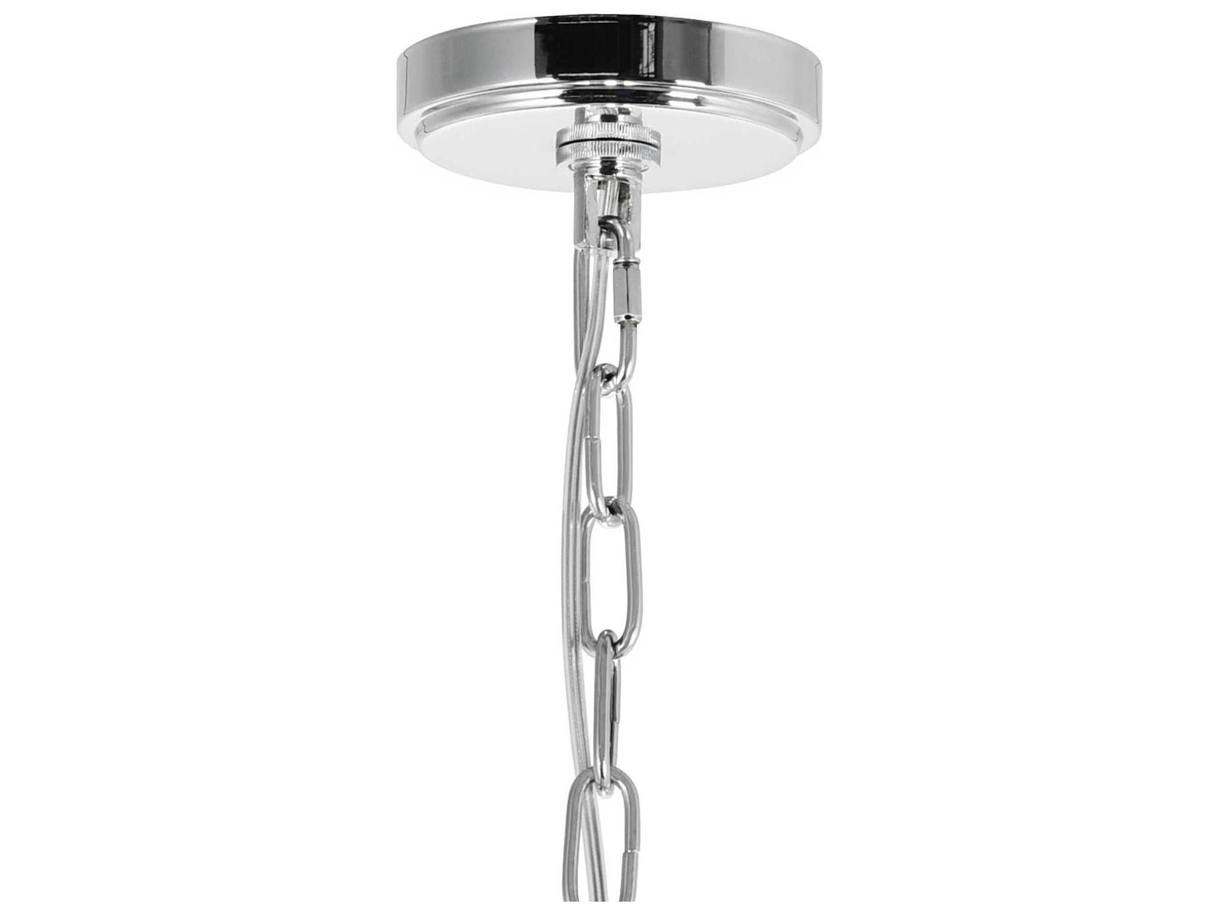 CWI Lighting Stefania 20-Light Chrome Traditional Empire Chandelier