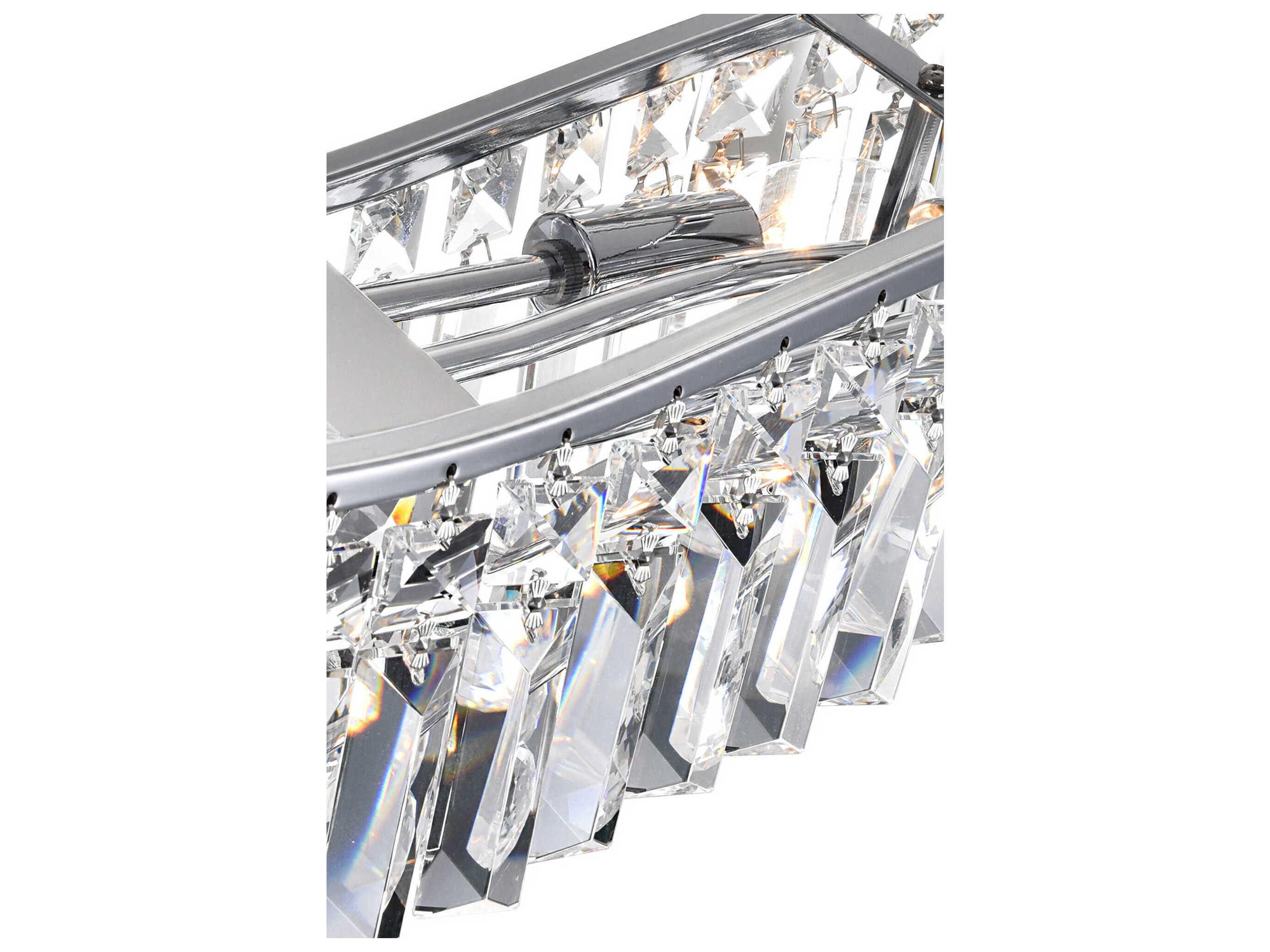 CWI Lighting Glamorous 5-Light Chrome Island Pendant