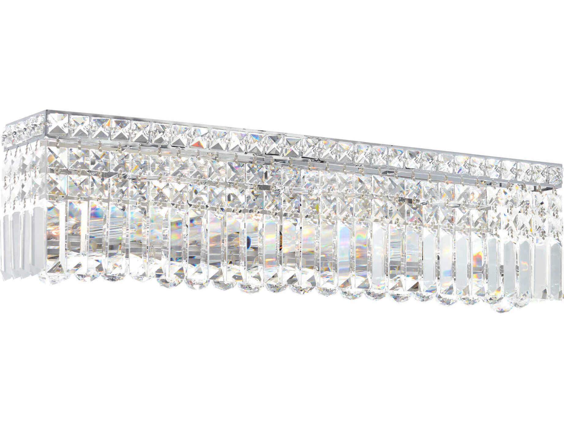 CWI Lighting Colosseum 6-Light Chrome Vanity Light