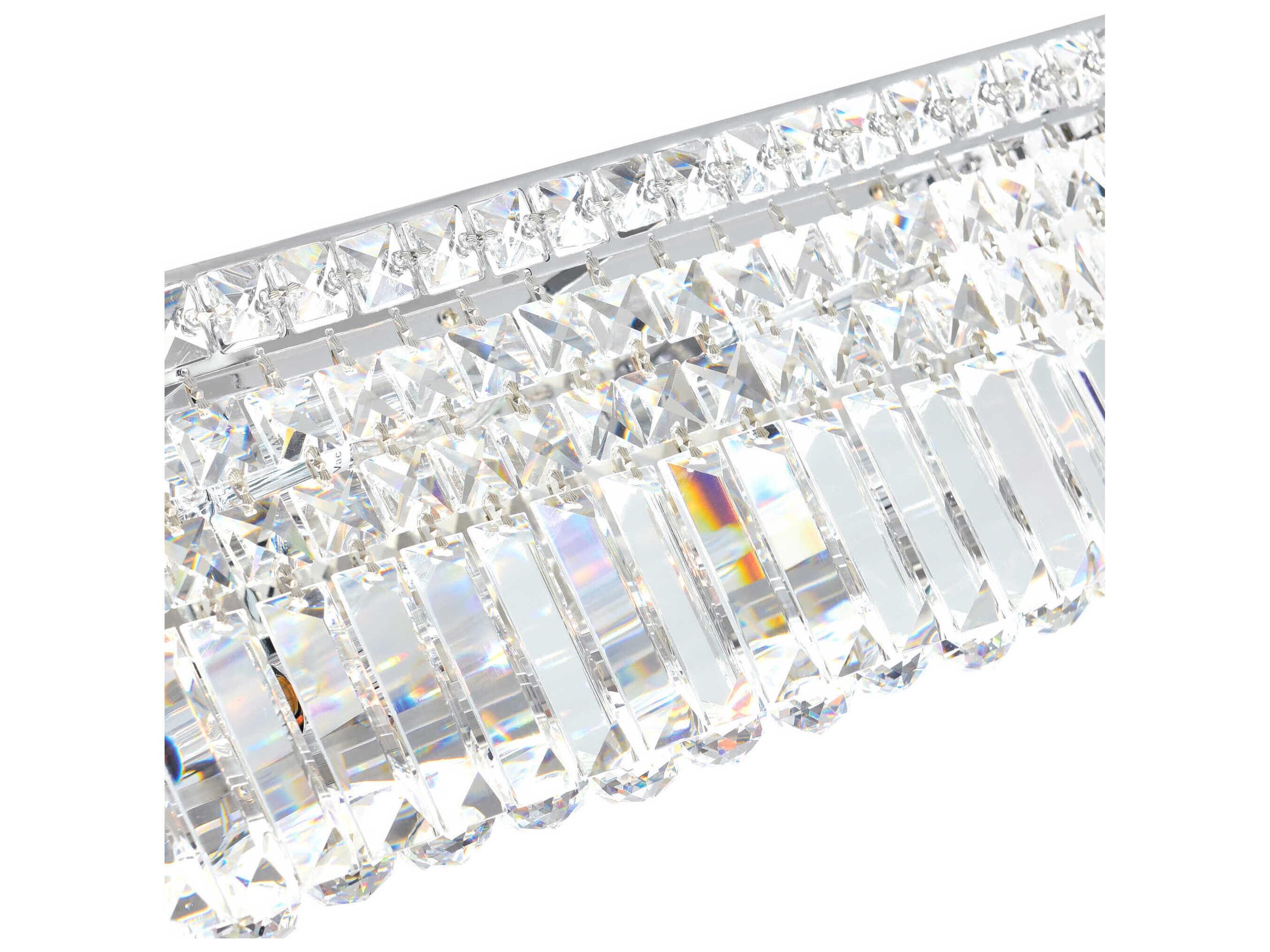 CWI Lighting Colosseum 6-Light Chrome Vanity Light