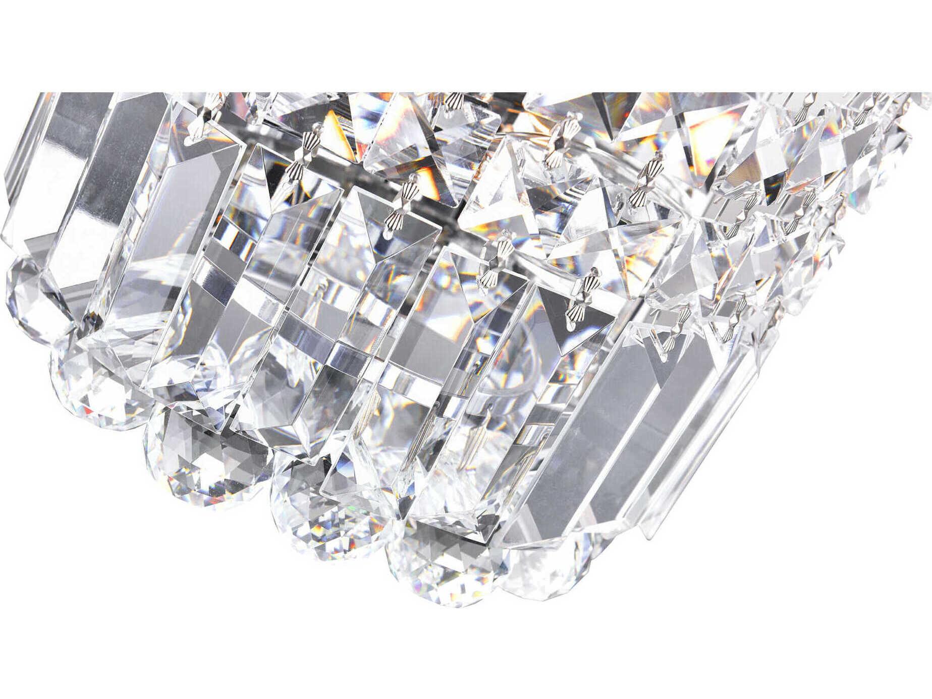 CWI Lighting Colosseum 4-Light Chrome Vanity Light