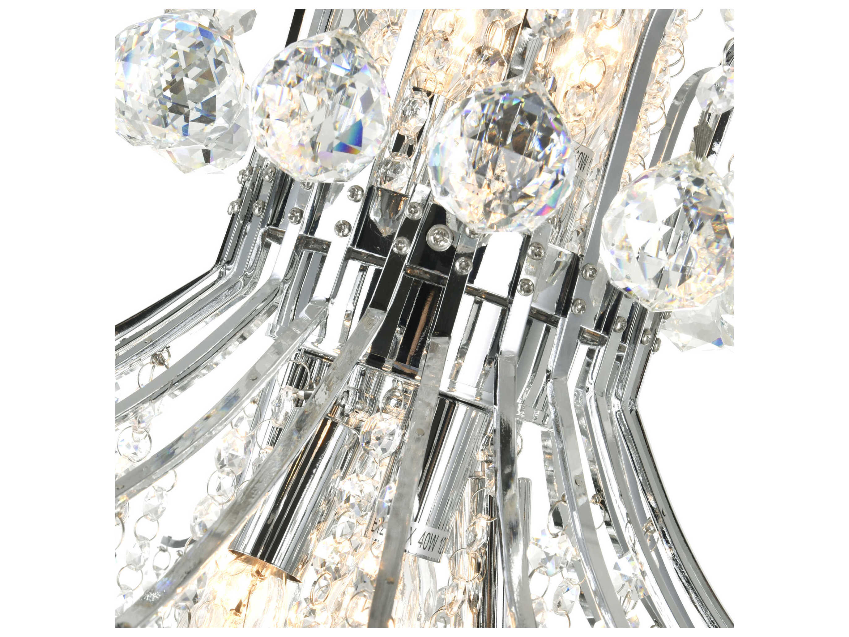 CWI Lighting Princess 10-Light Chrome Traditional Chandelier