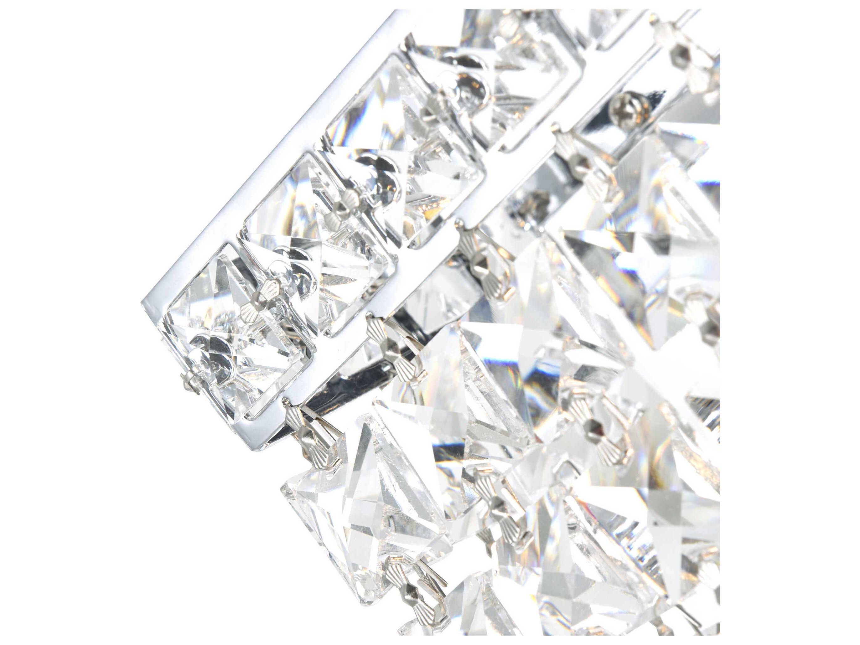 CWI Lighting Colosseum 4-Light Chrome Vanity Light