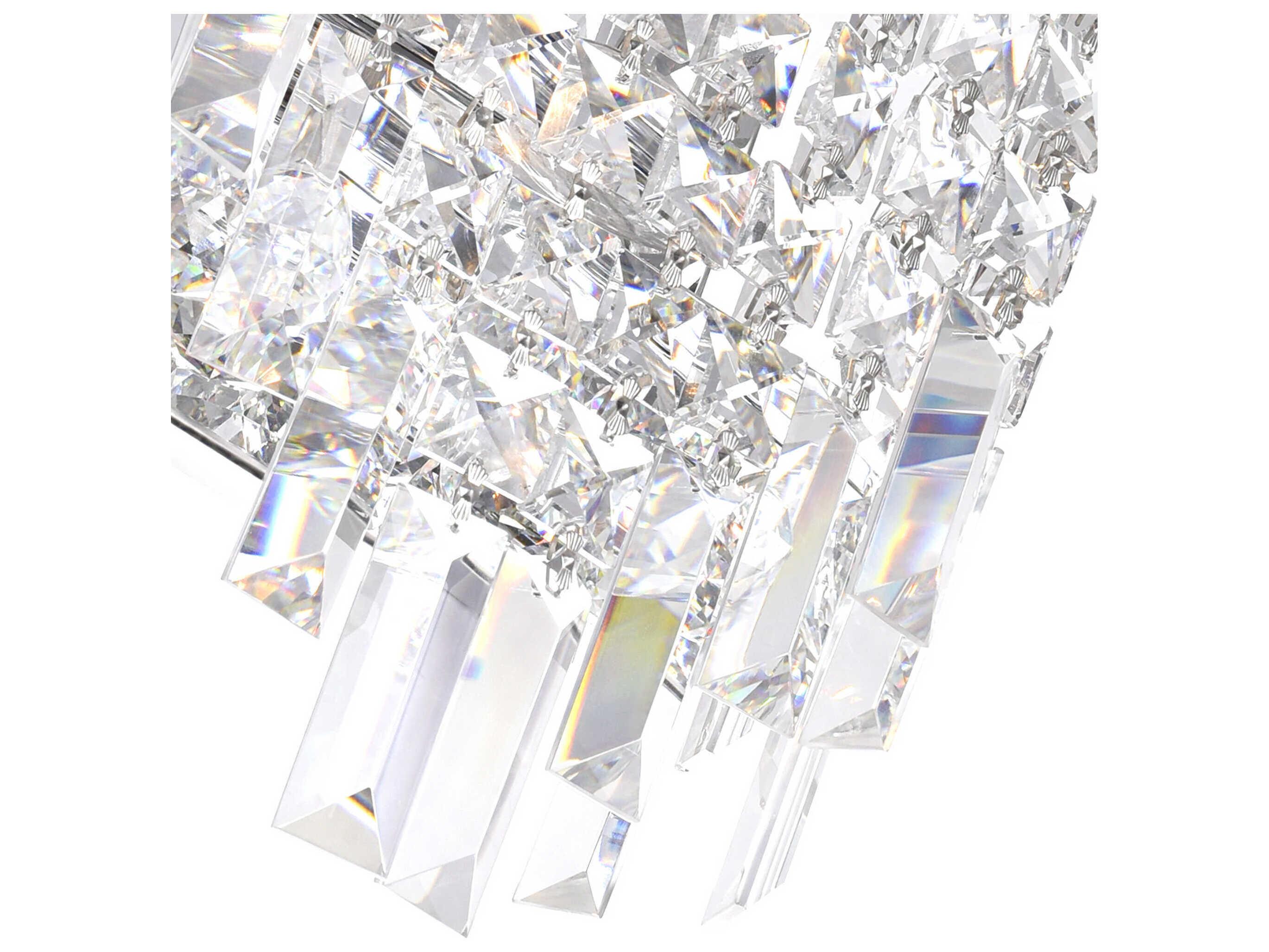 CWI Lighting Colosseum 4-Light Chrome Vanity Light