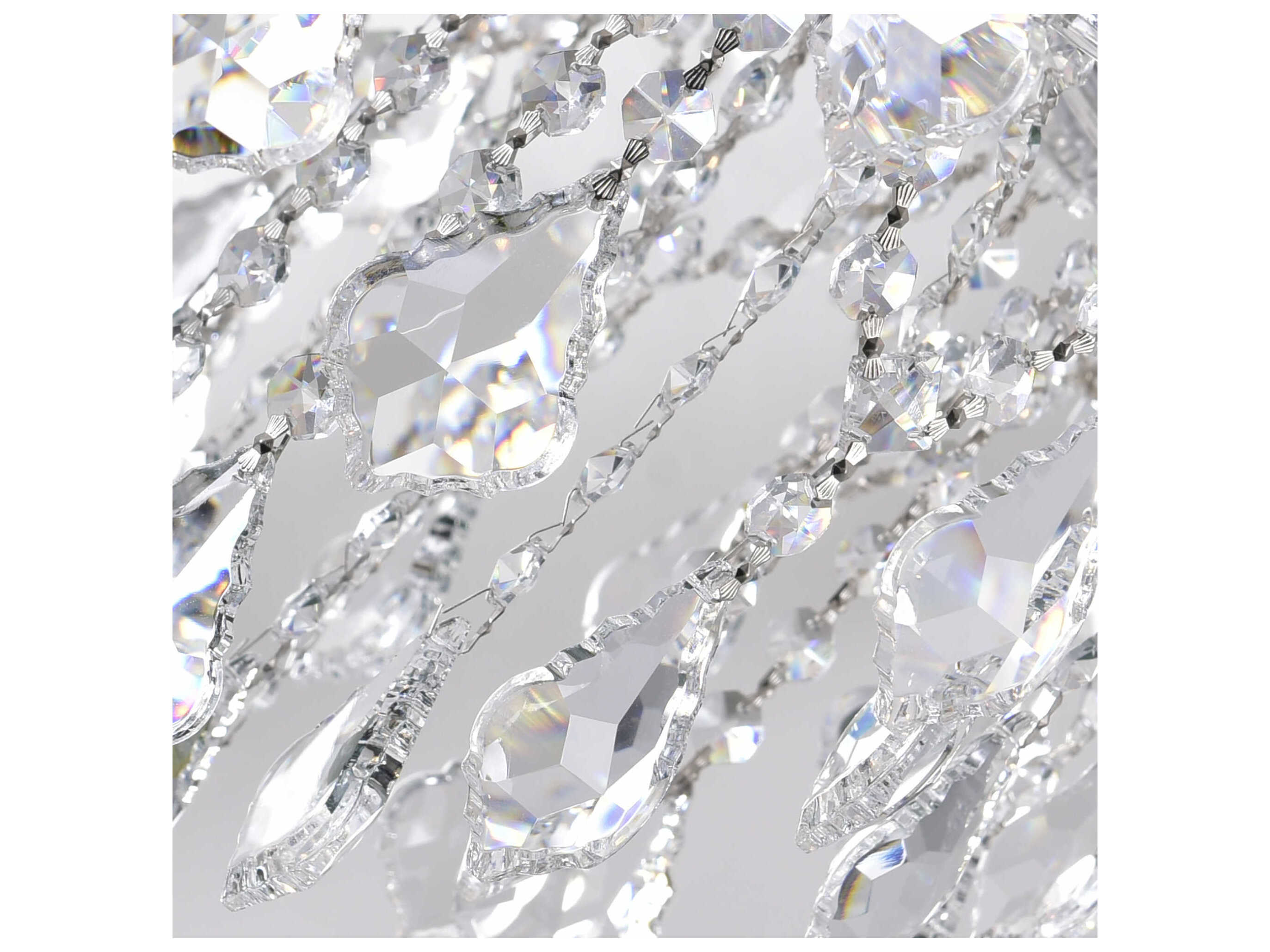 CWI Lighting Maria Theresa 25-Light Chrome Traditional Candelabra Chandelier