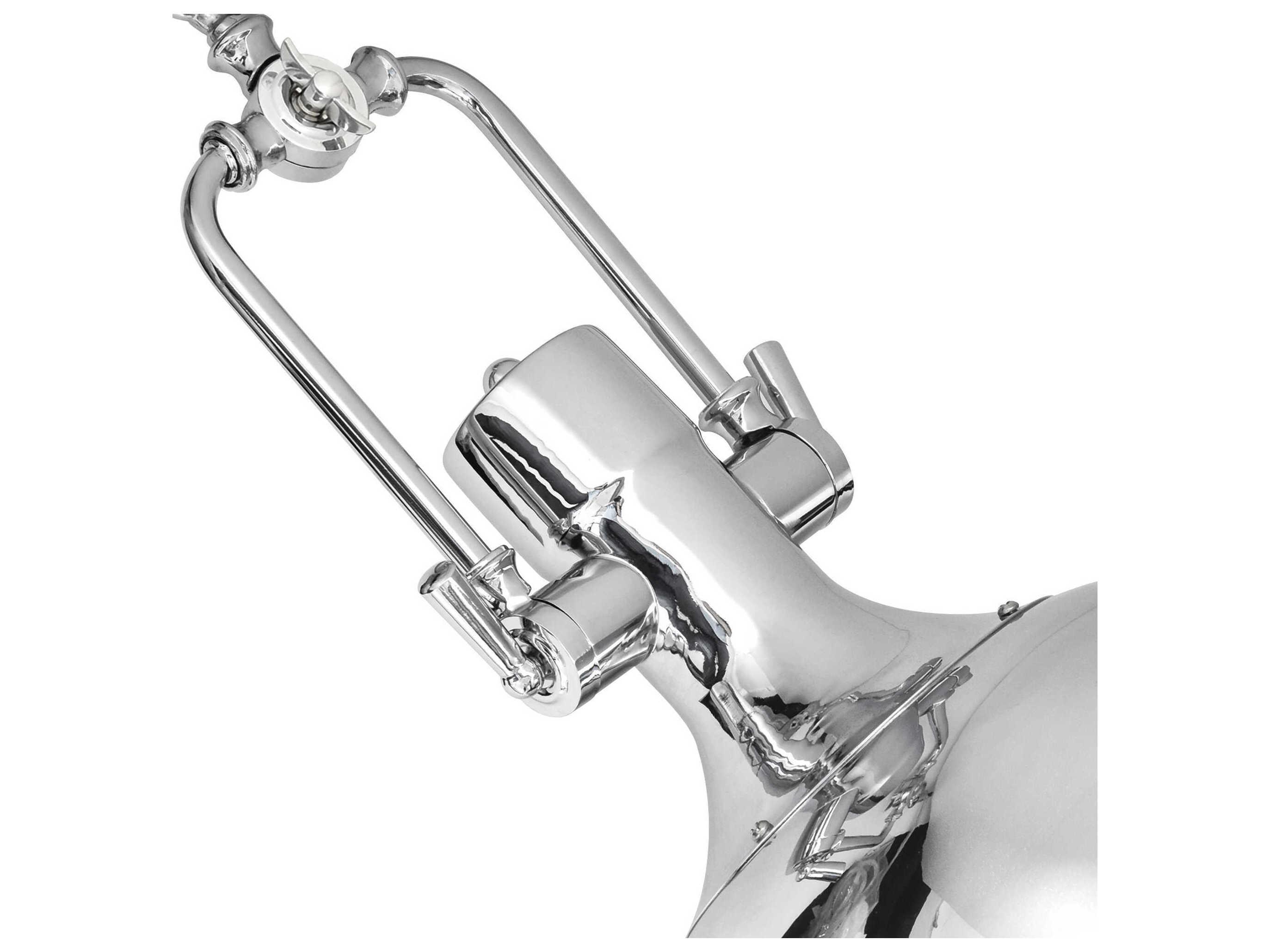 CWI Lighting Show 1-Light Chrome Pendant