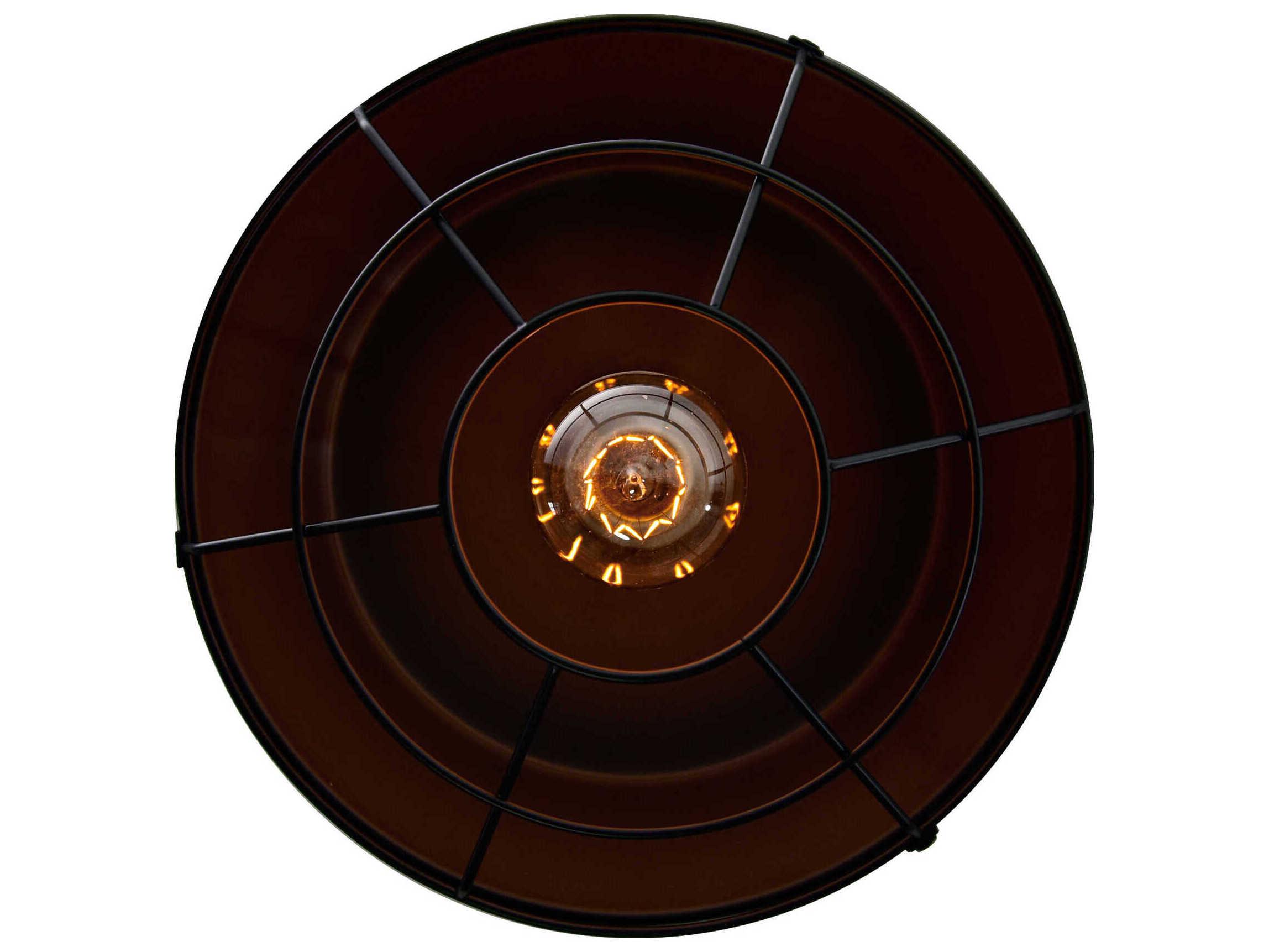 CWI Lighting Morgan 1-Light Black Pendant