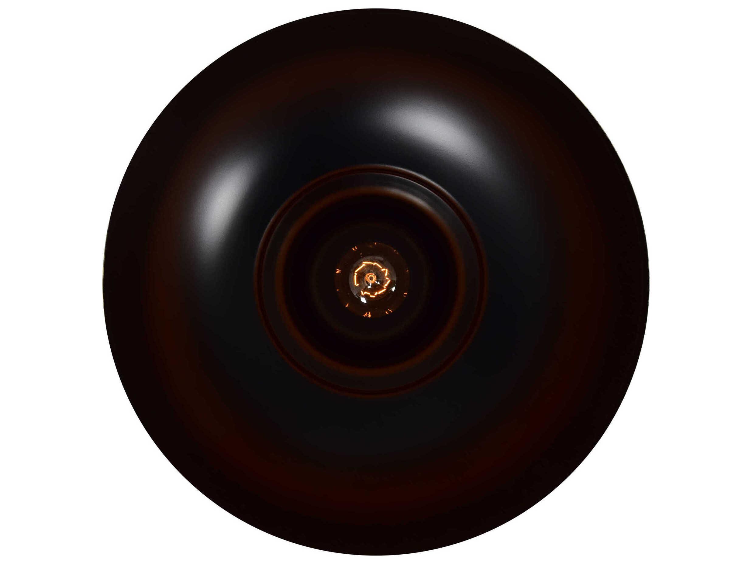 CWI Lighting Vogel 1-Light Antique Copper Dome Mini Pendant