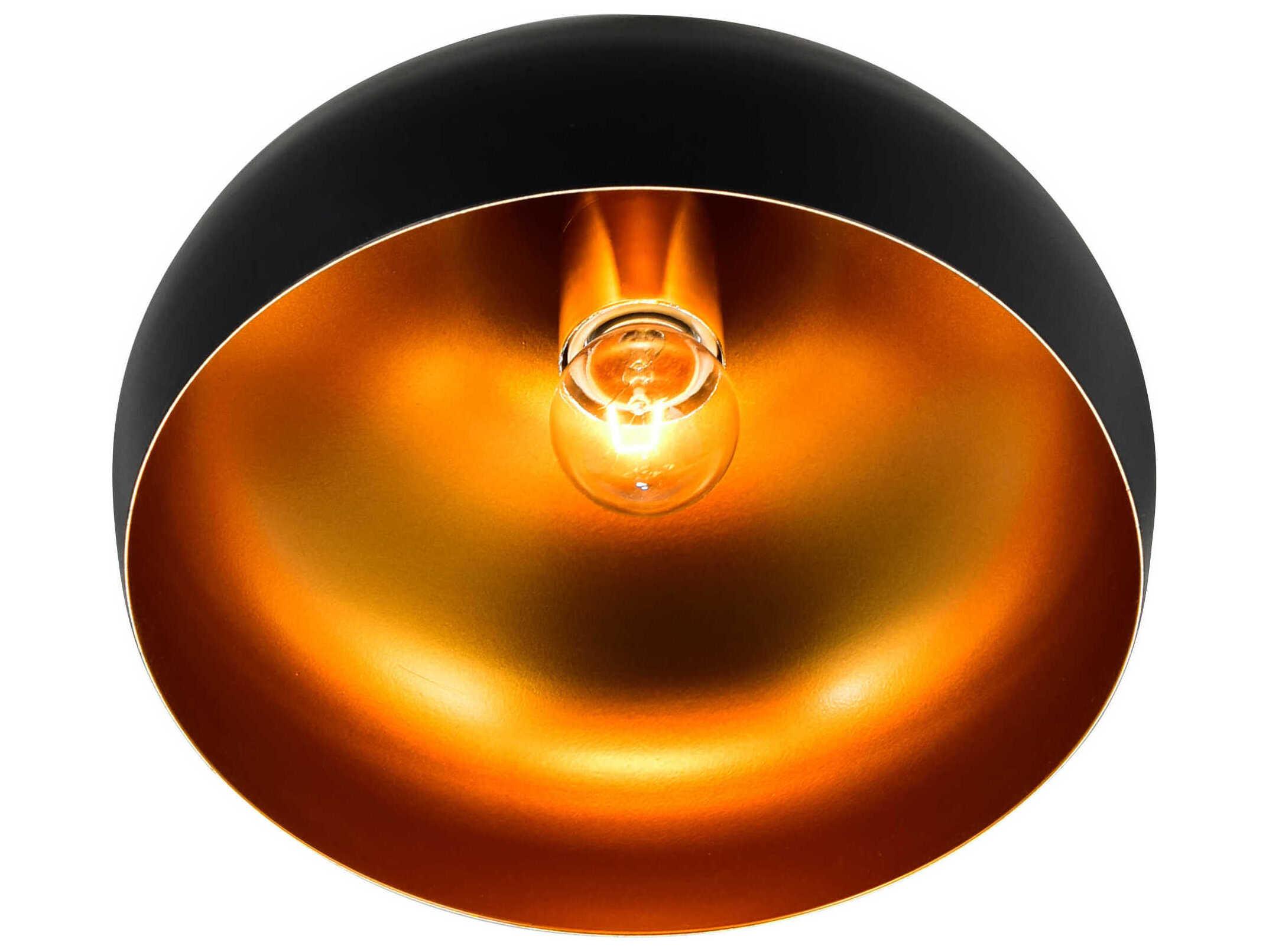 CWI Lighting Dynamic 1-Light Black Pendant