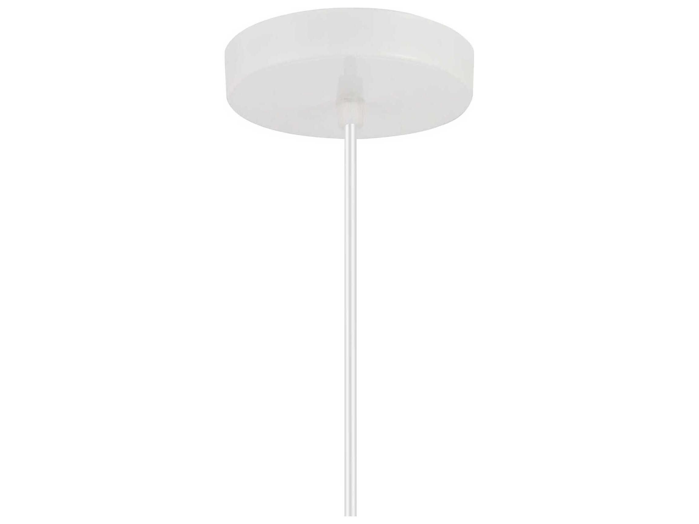 CWI Lighting Keila 1-Light Matte White Mini Pendant
