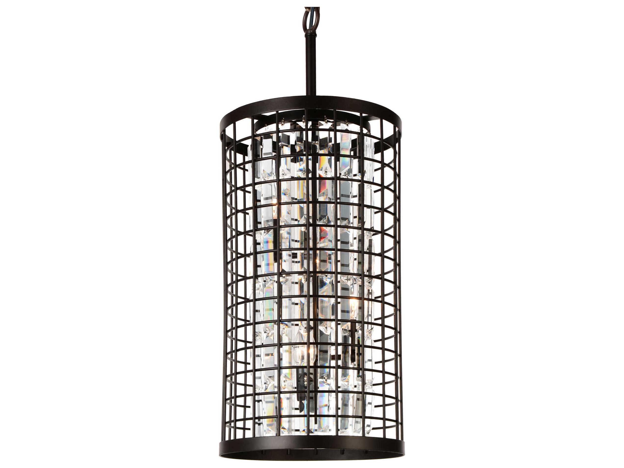CWI Lighting Meghna 4-Light Brown Mini Pendant