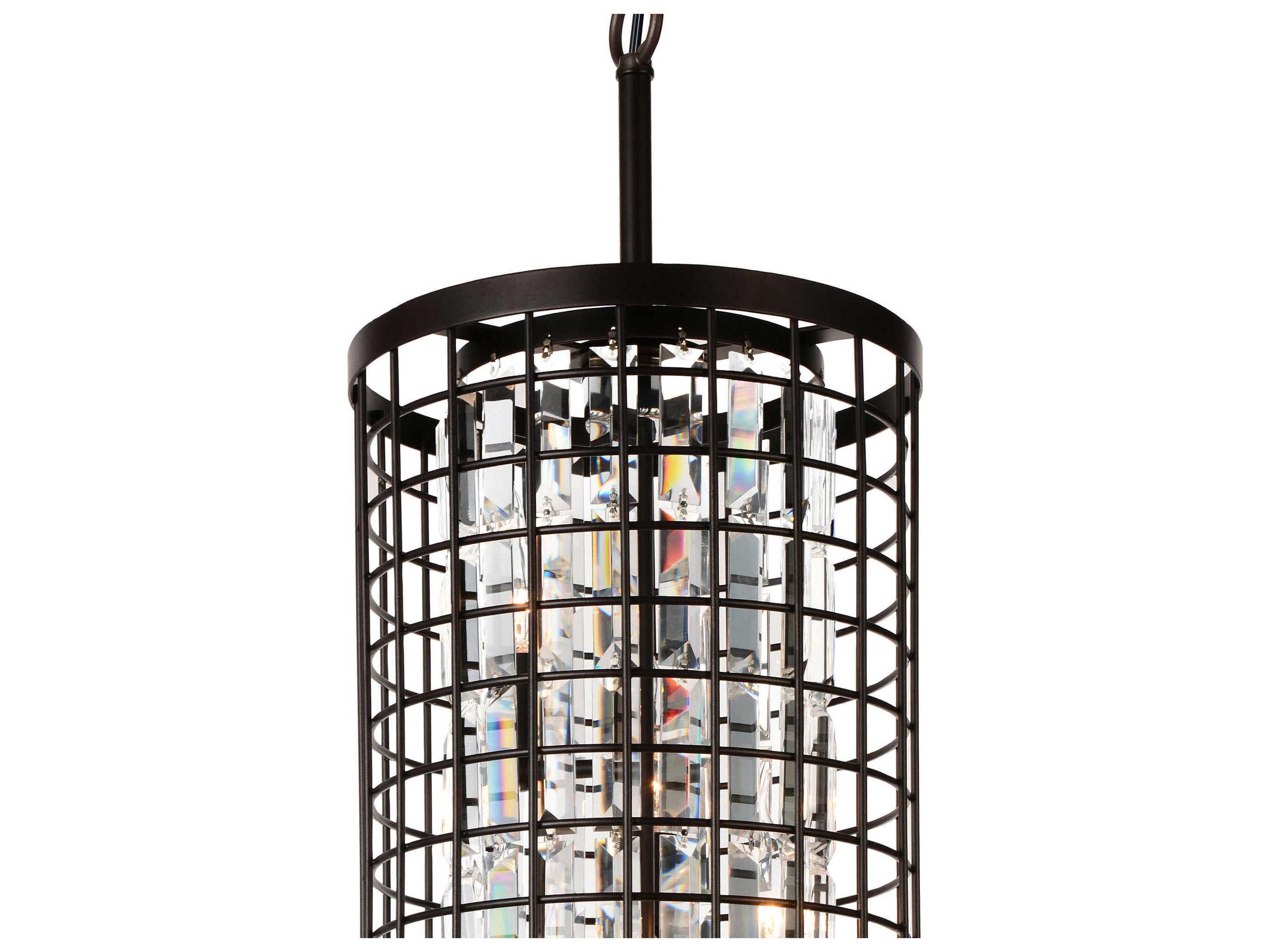 CWI Lighting Meghna 4-Light Brown Mini Pendant