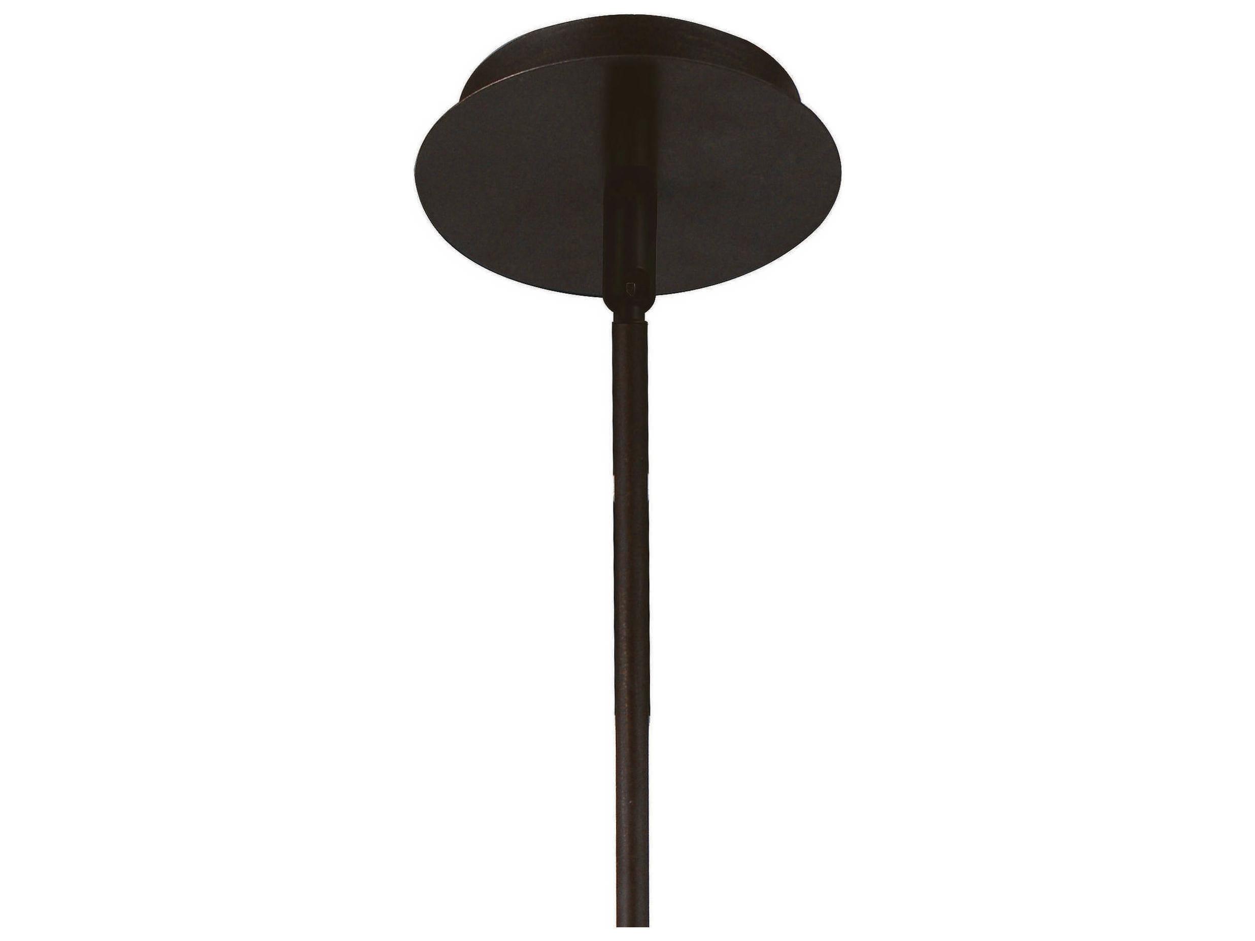 CWI Lighting Darya 1-Light Brown Cylinder Mini Pendant