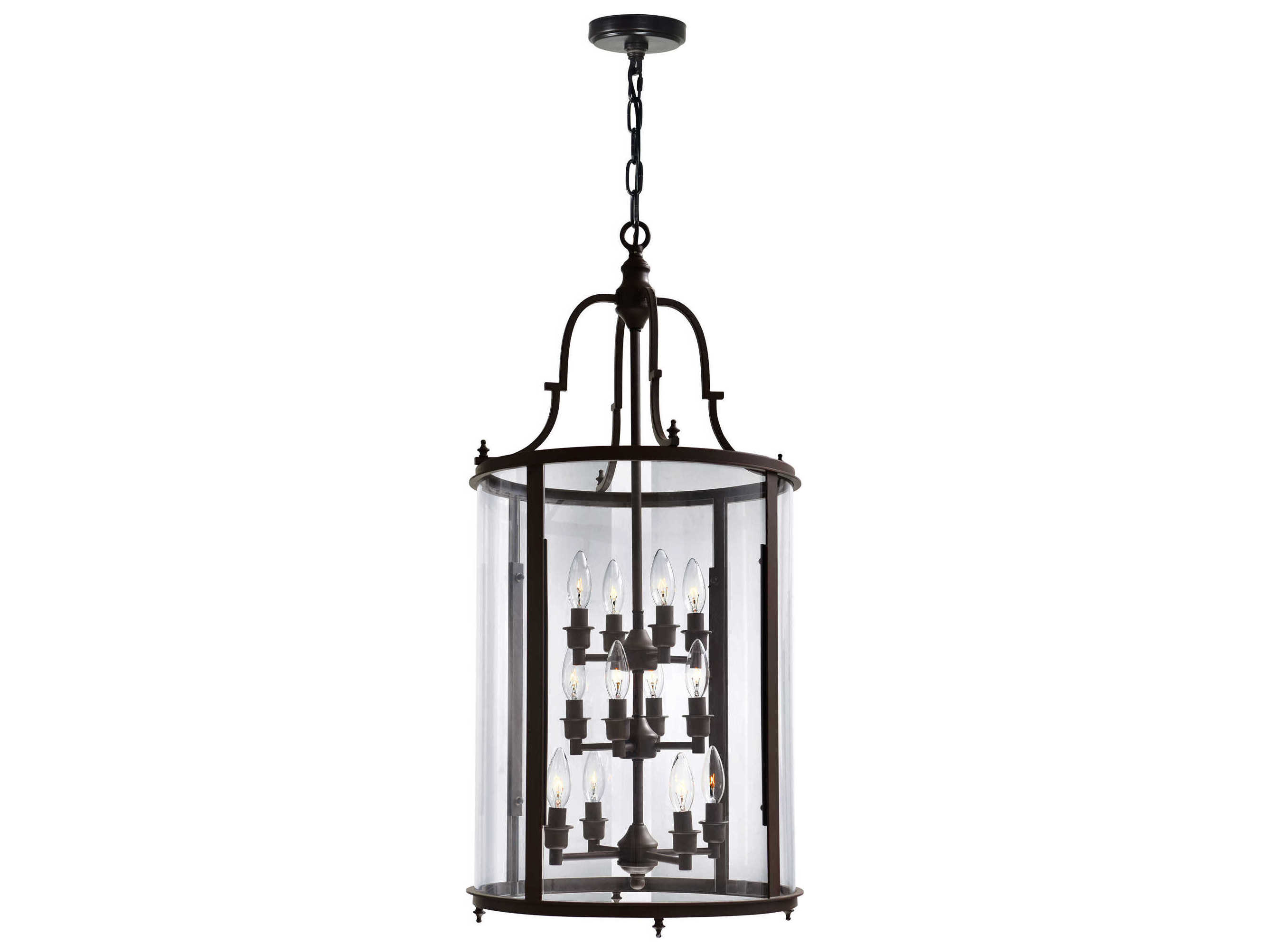 CWI Lighting Desire 12-Light Oil Rubbed Bronze Traditional Chandelier