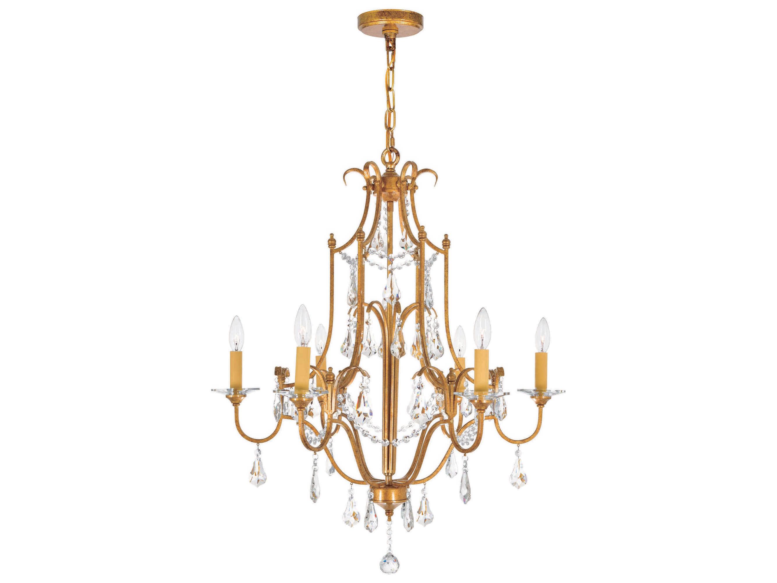 CWI Lighting Electra 6-Light Oxidized Bronze Traditional Candelabra Chandelier