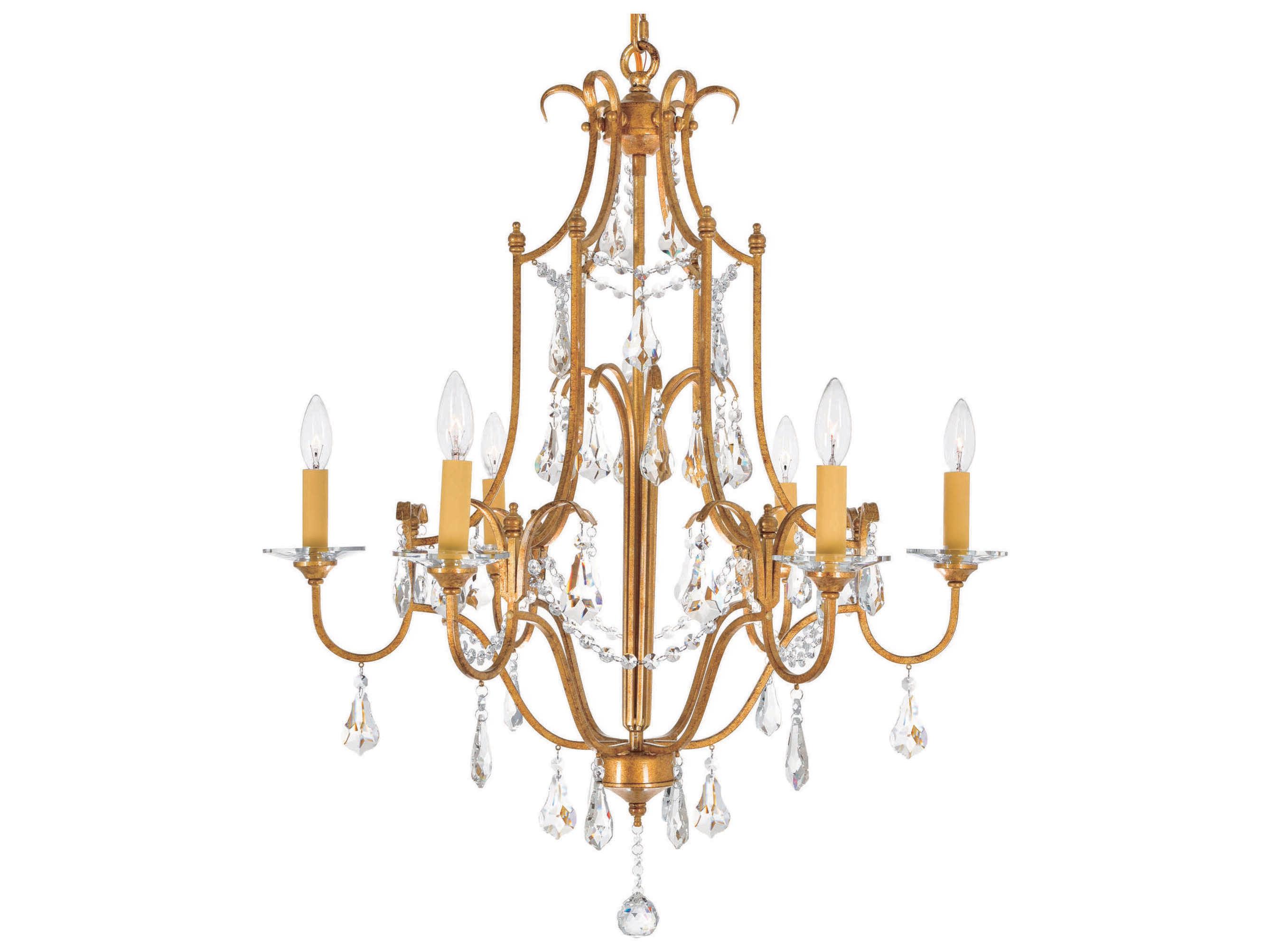 CWI Lighting Electra 6-Light Oxidized Bronze Traditional Candelabra Chandelier