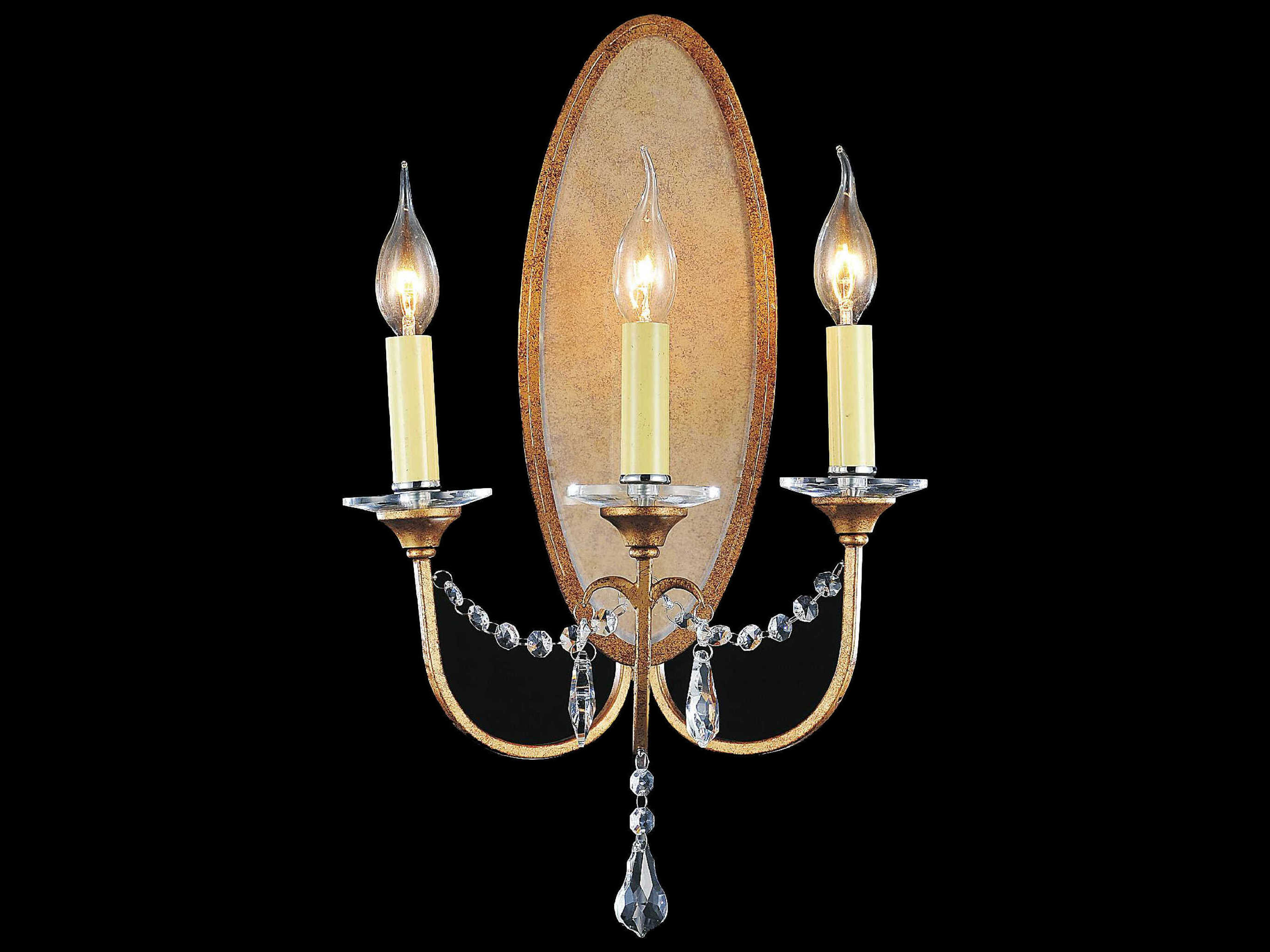 CWI Lighting Electra 3-Light Oxidized Bronze Traditional Vanity Light