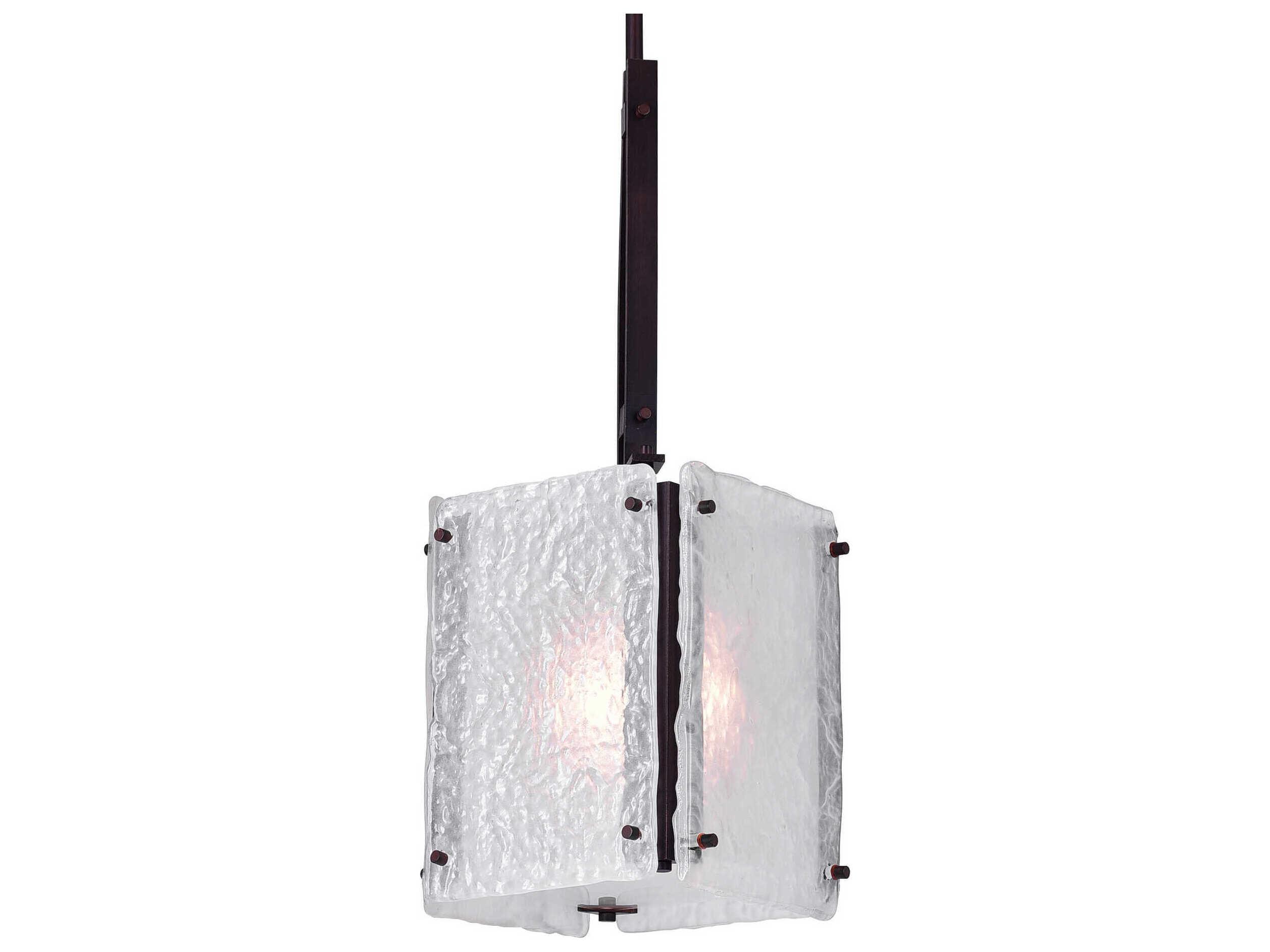 CWI Lighting Assunta 1-Light Black Mini Pendant
