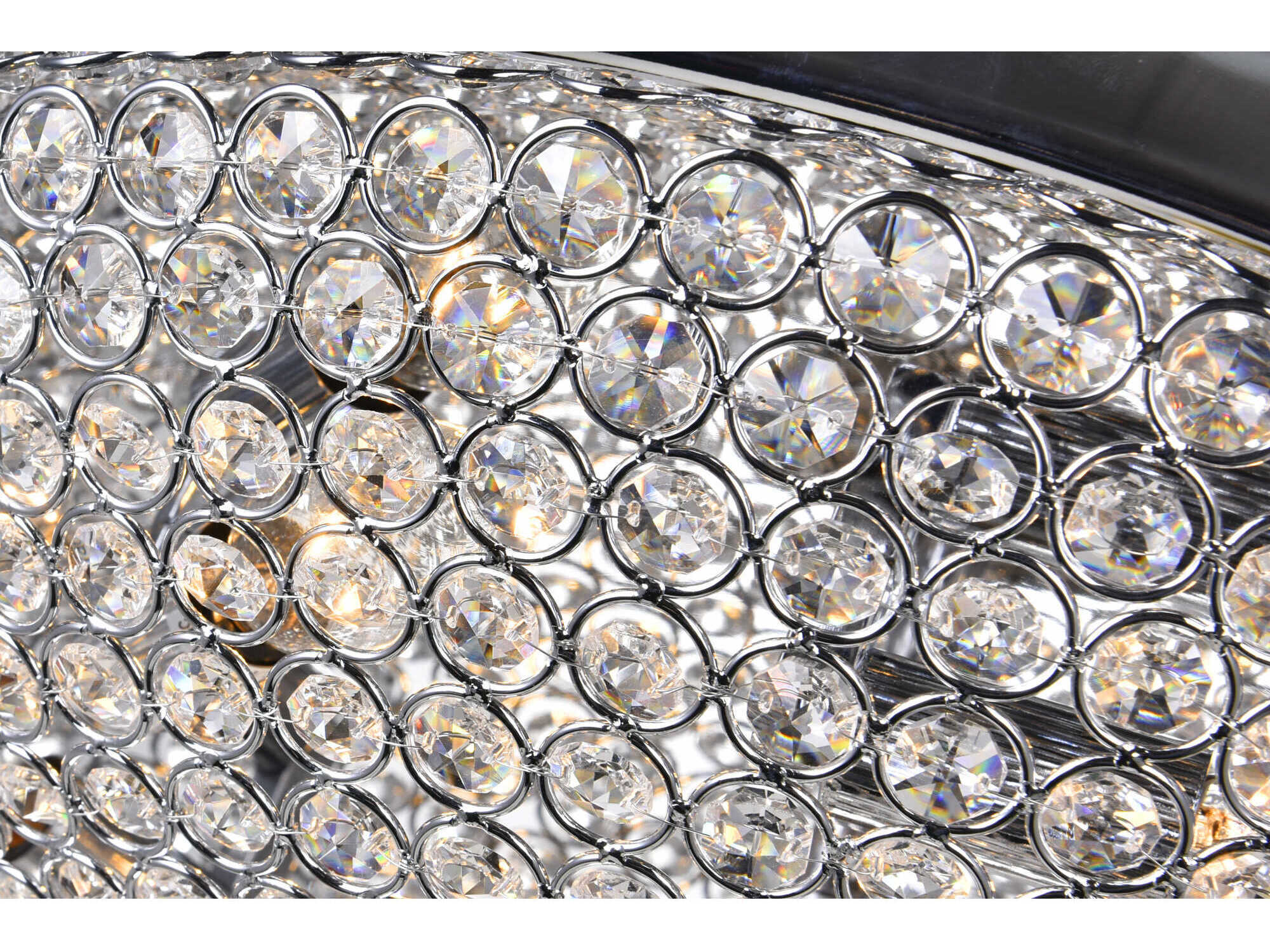 CWI Lighting Globe 6-Light Chrome Bowl Flush Mount