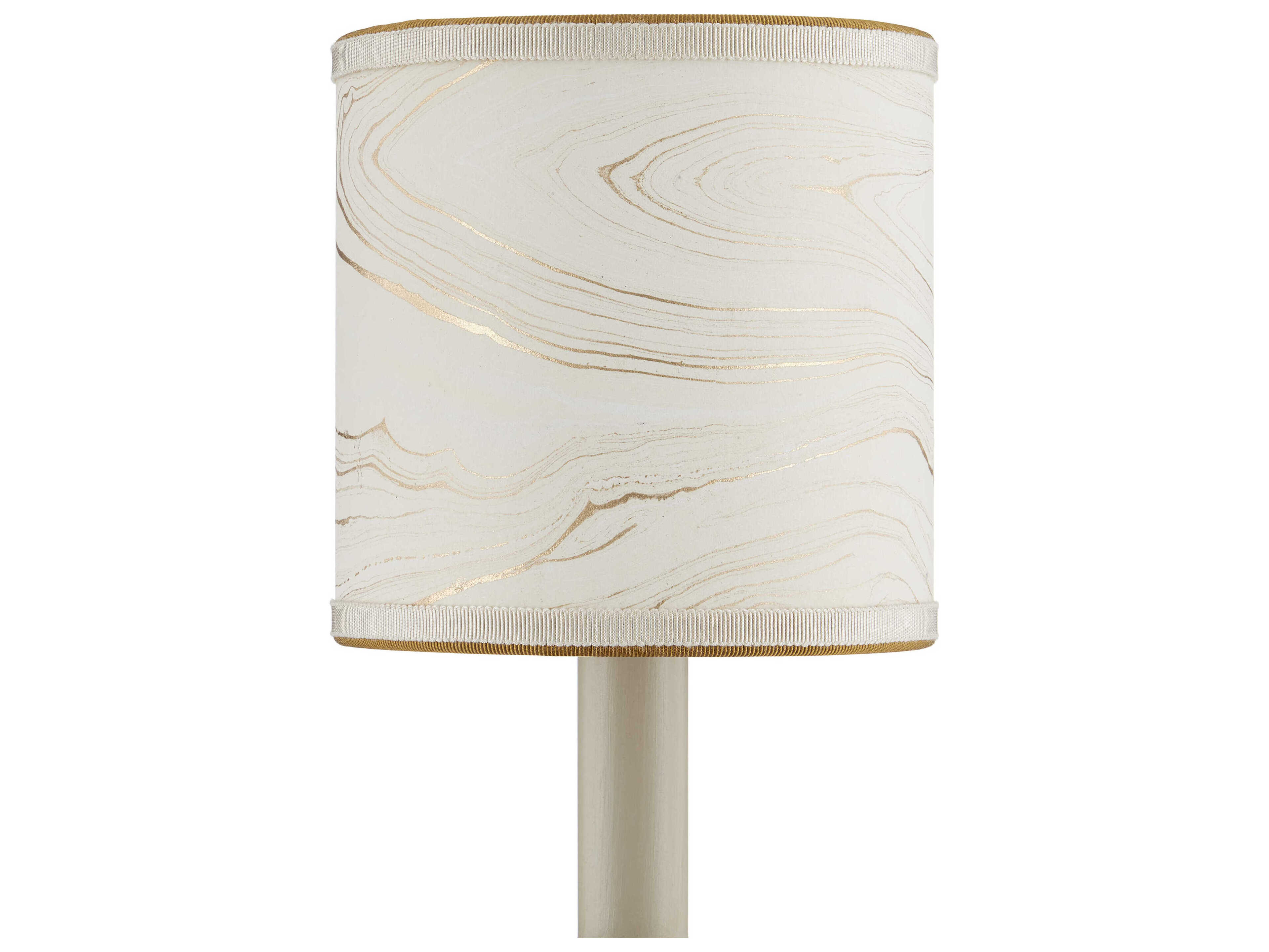 Currey & Company Marble Paper Tapered Chandelier Shade
