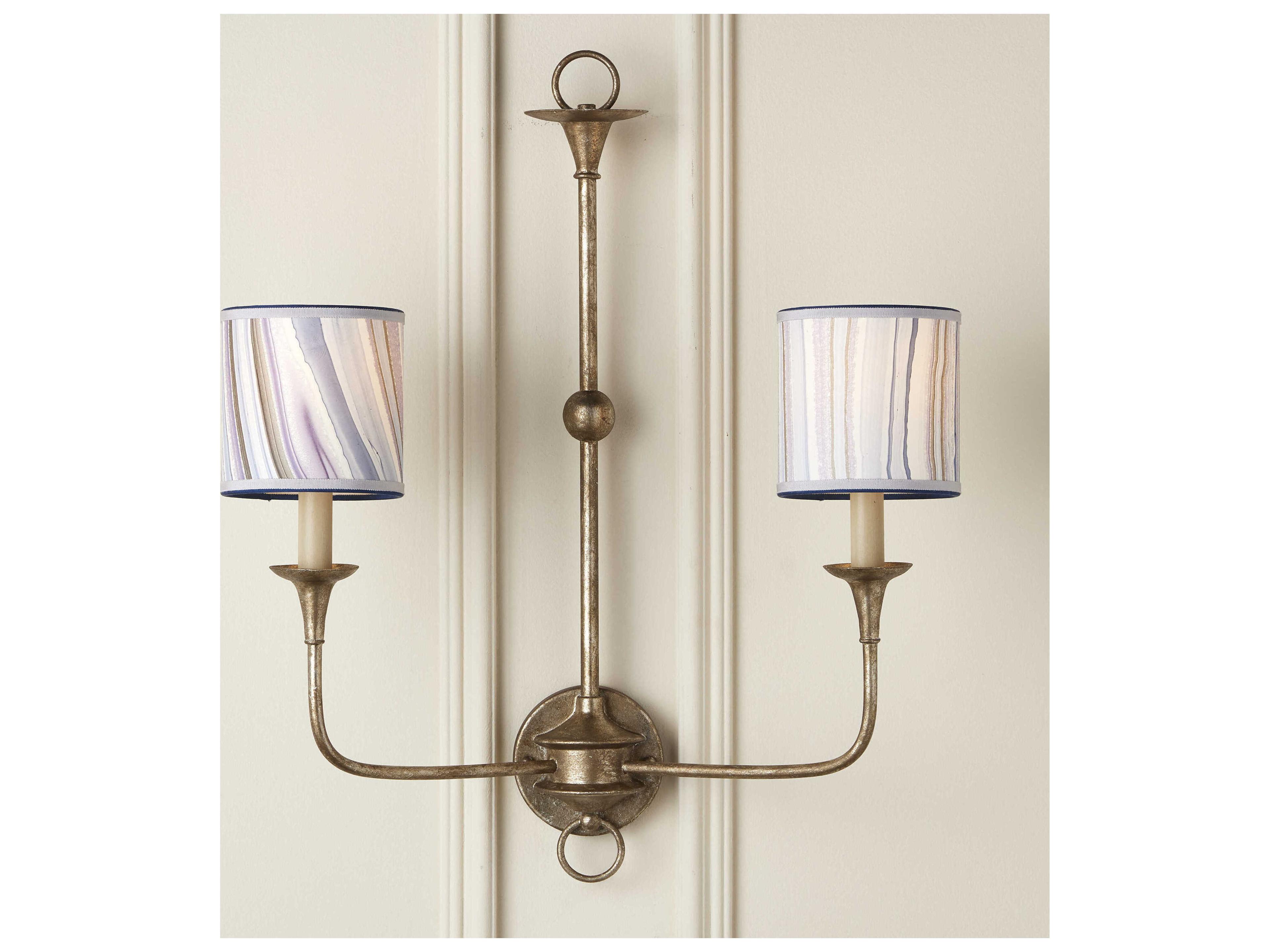 Currey & Company Marble Paper Tapered Chandelier Shade