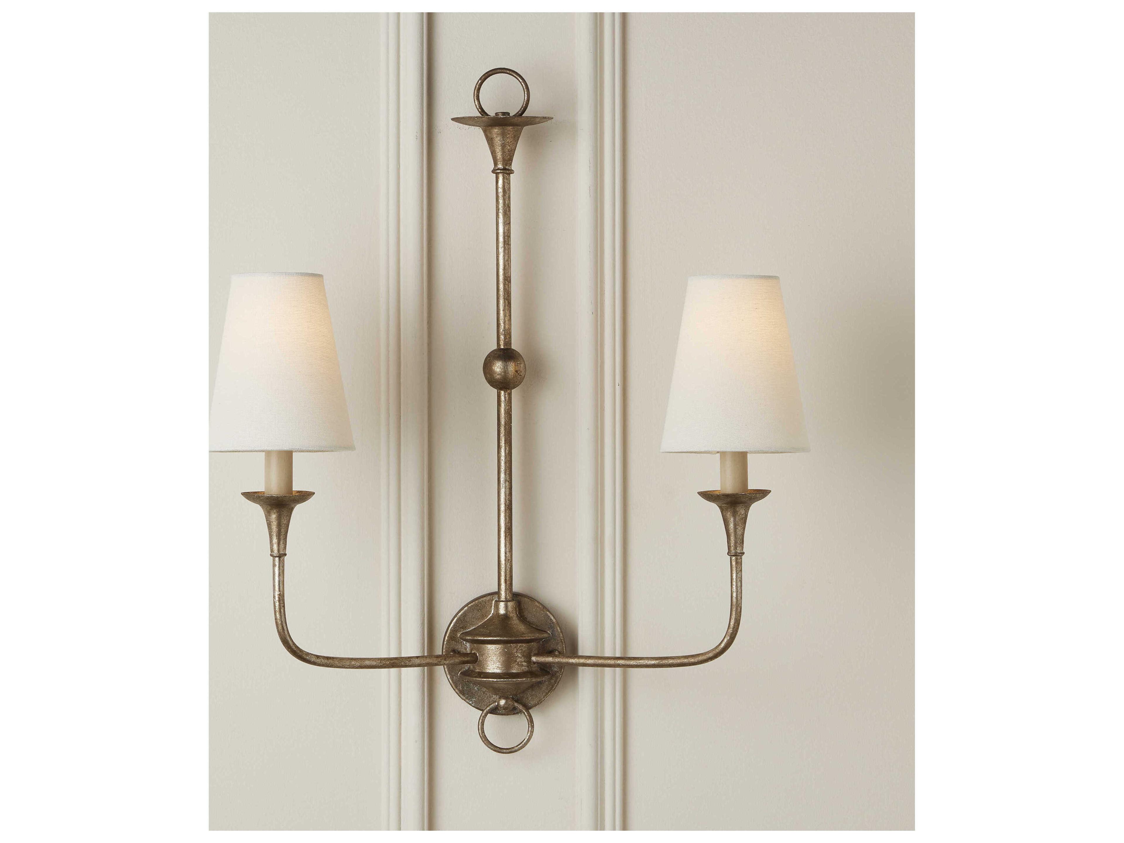 Currey & Company Off-White Fine Grasscloth Drum Chandelier Shade