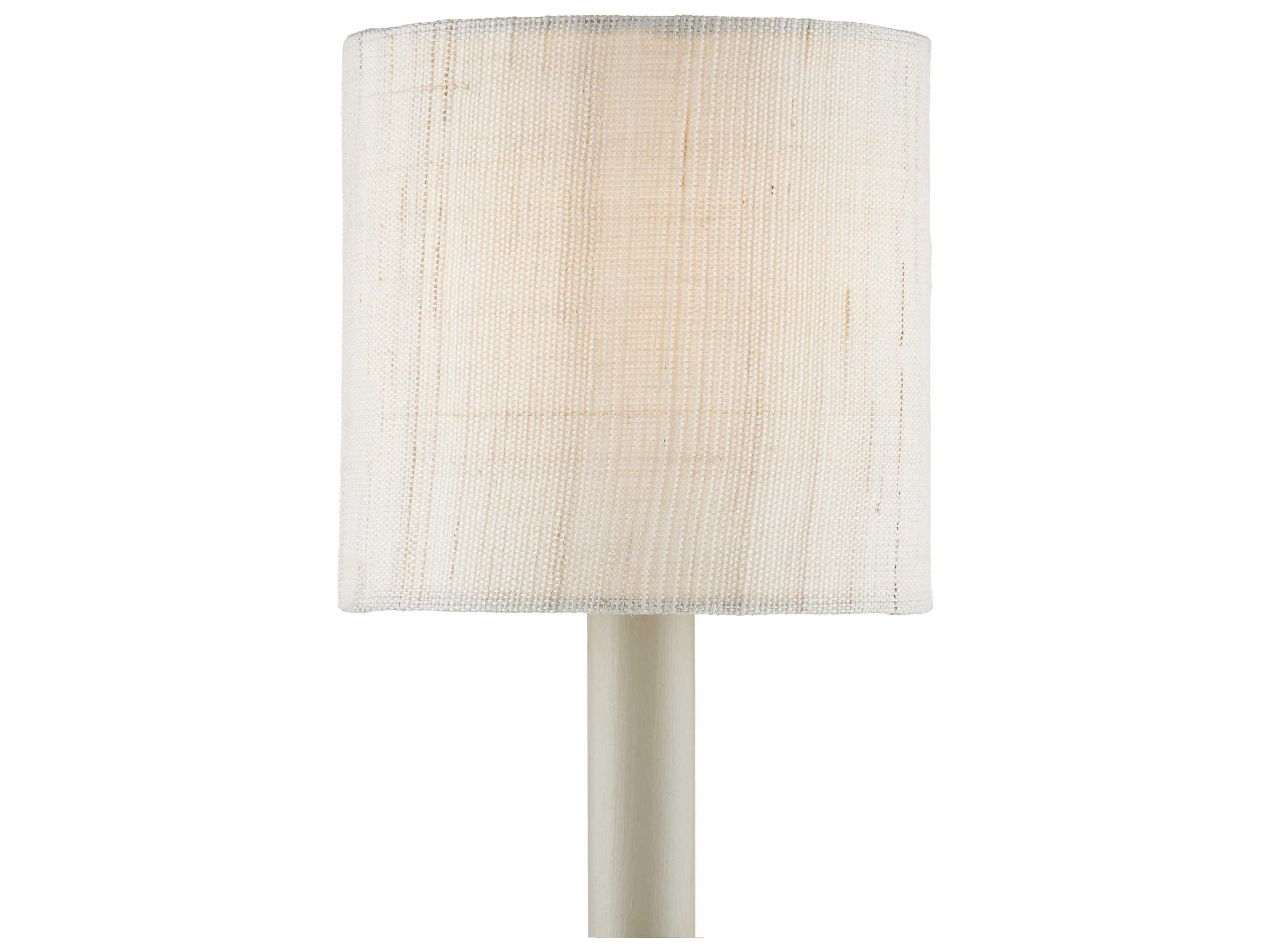 Currey & Company Fine Grasscloth Tapered Chandelier Shade