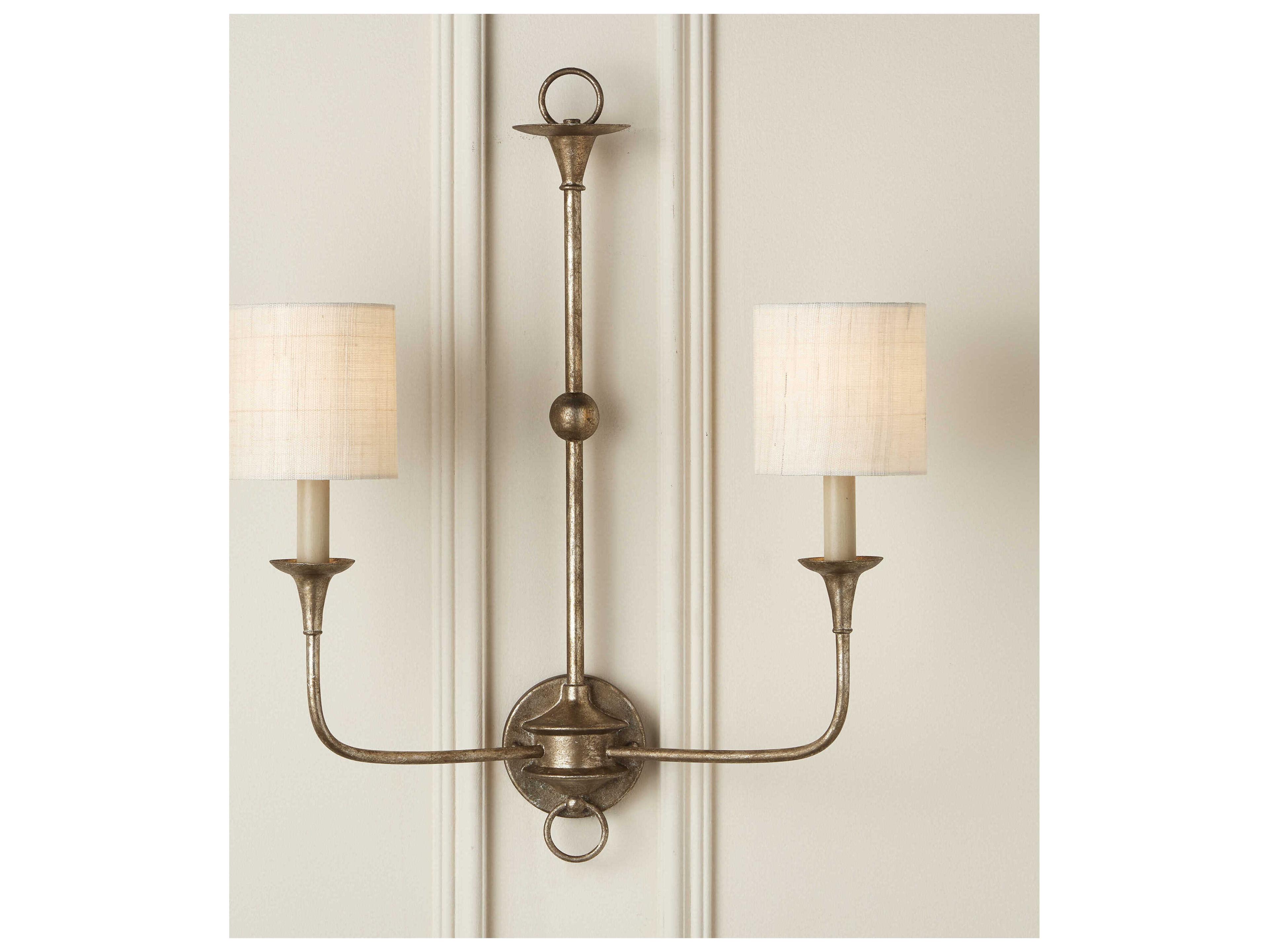 Currey & Company Fine Grasscloth Tapered Chandelier Shade