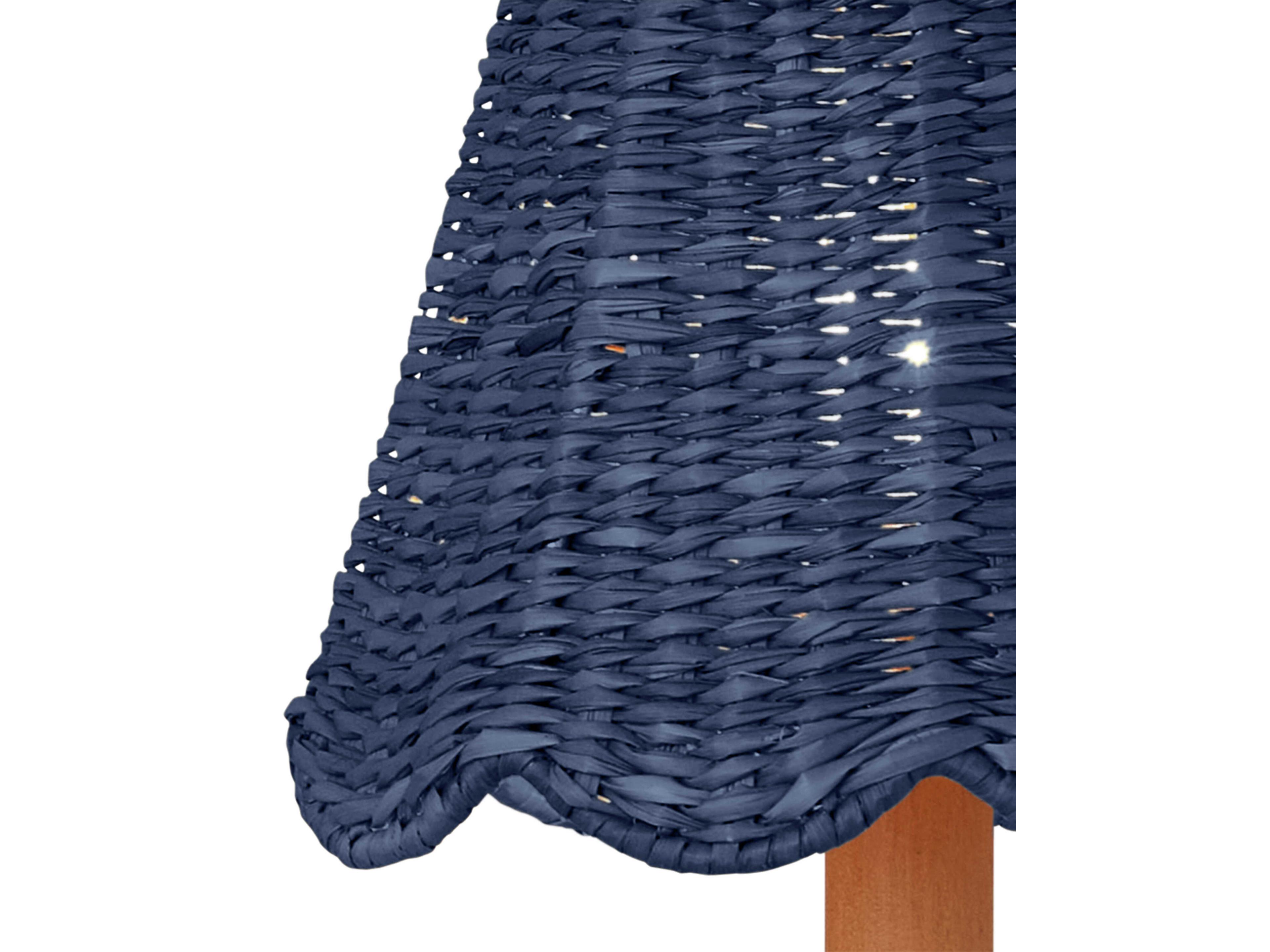 Currey & Company Annabelle Indigo Tapered Shade