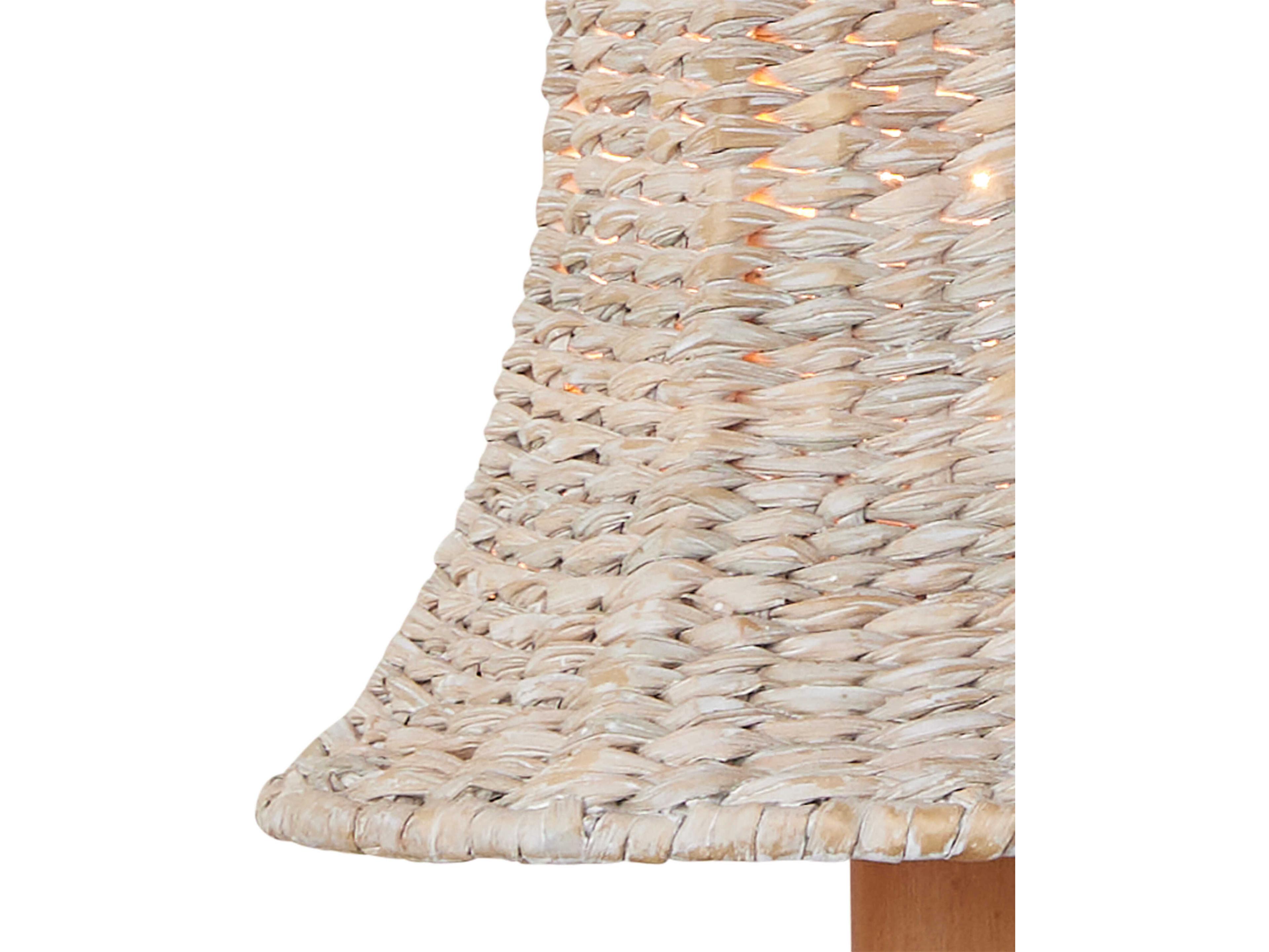 Currey & Company Bell Whitewashed Shade