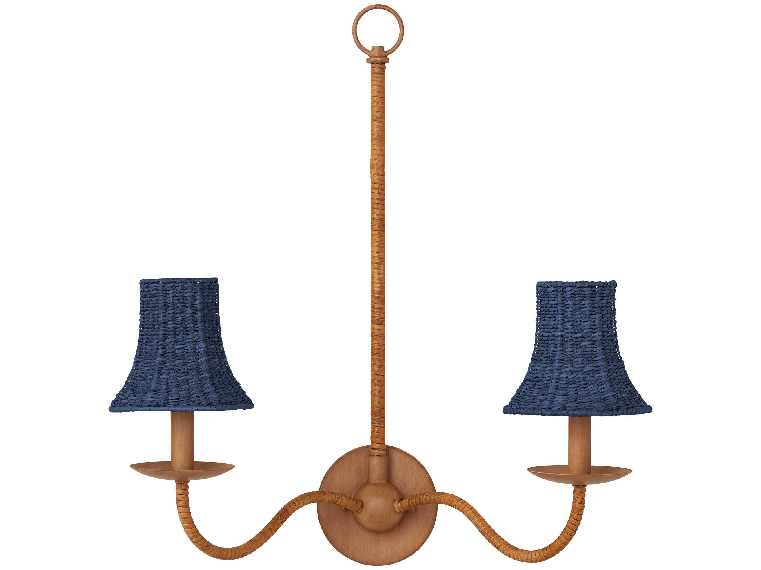 Currey & Company Bell Indigo Shade