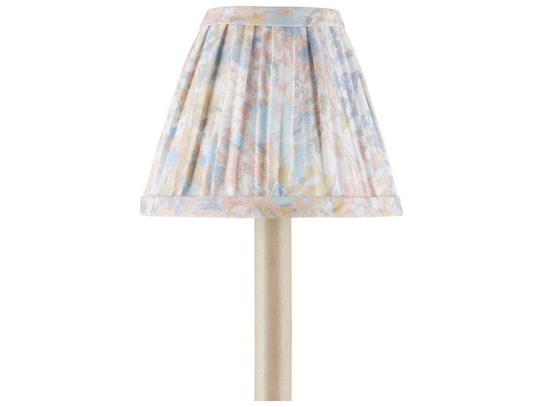 Currey & Company Wildflower Pastel Tapered Chandelier Shade