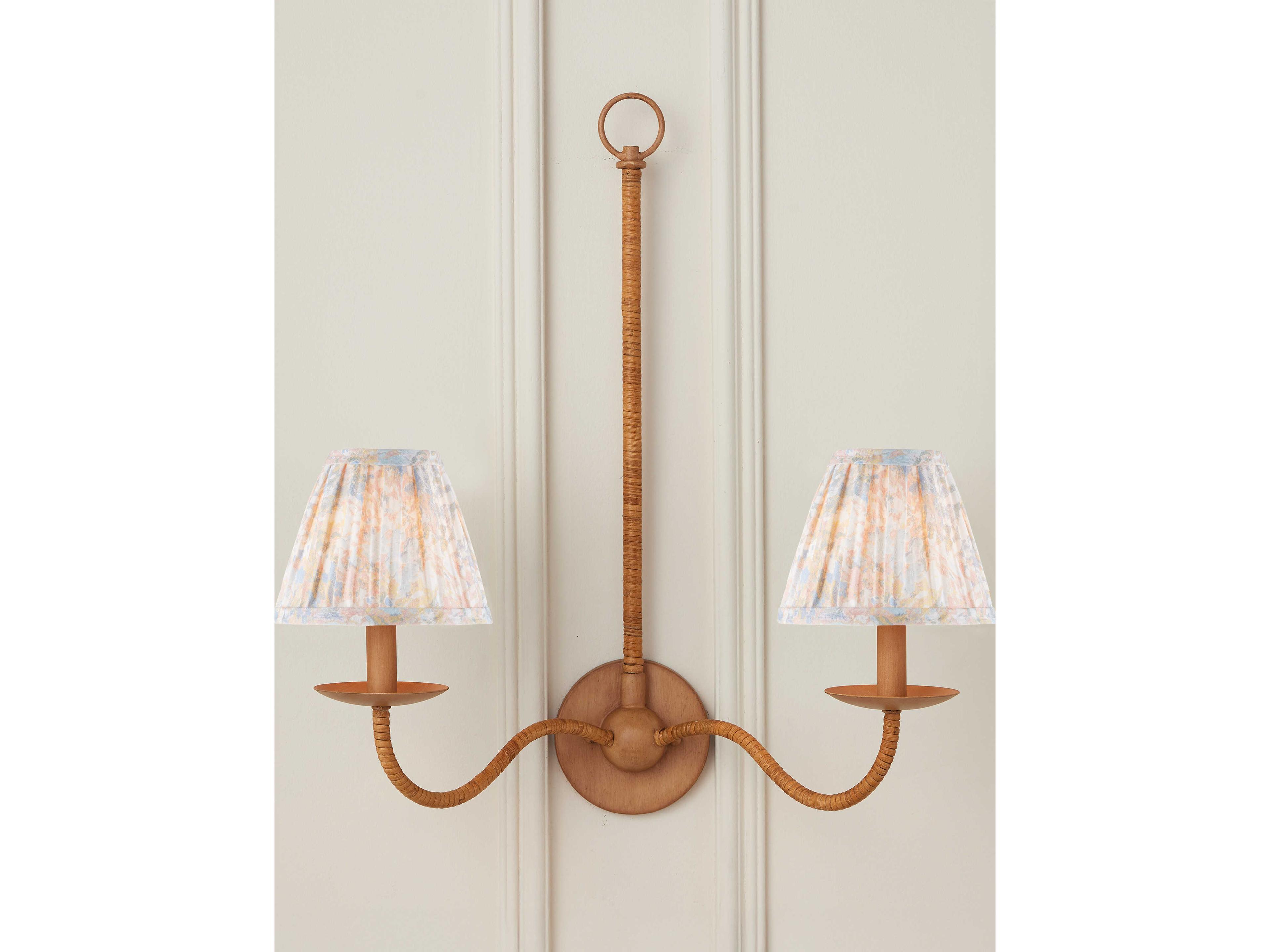 Currey & Company Wildflower Pastel Tapered Chandelier Shade