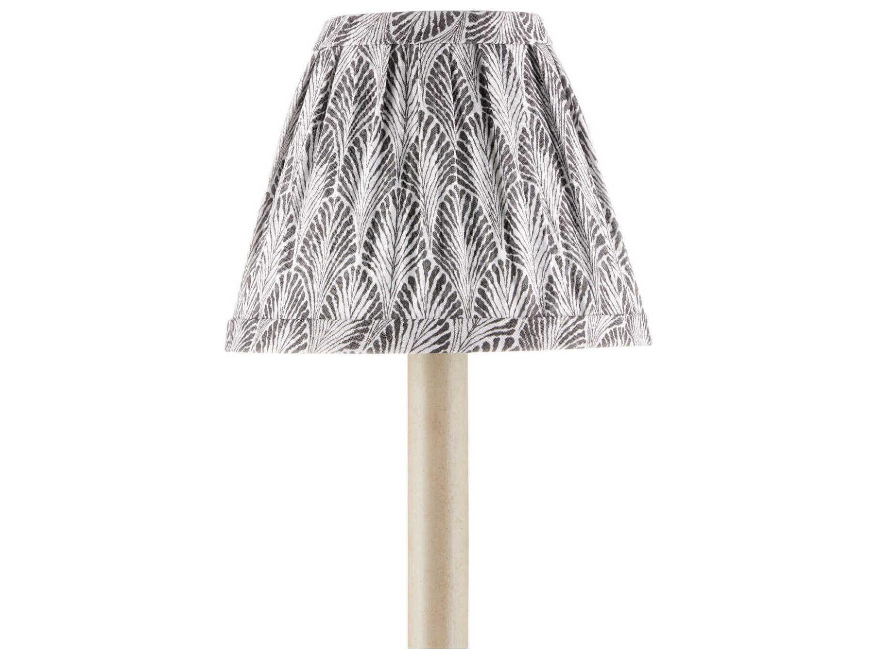 Currey & Company Plume Stone Tapered Chandelier Shade