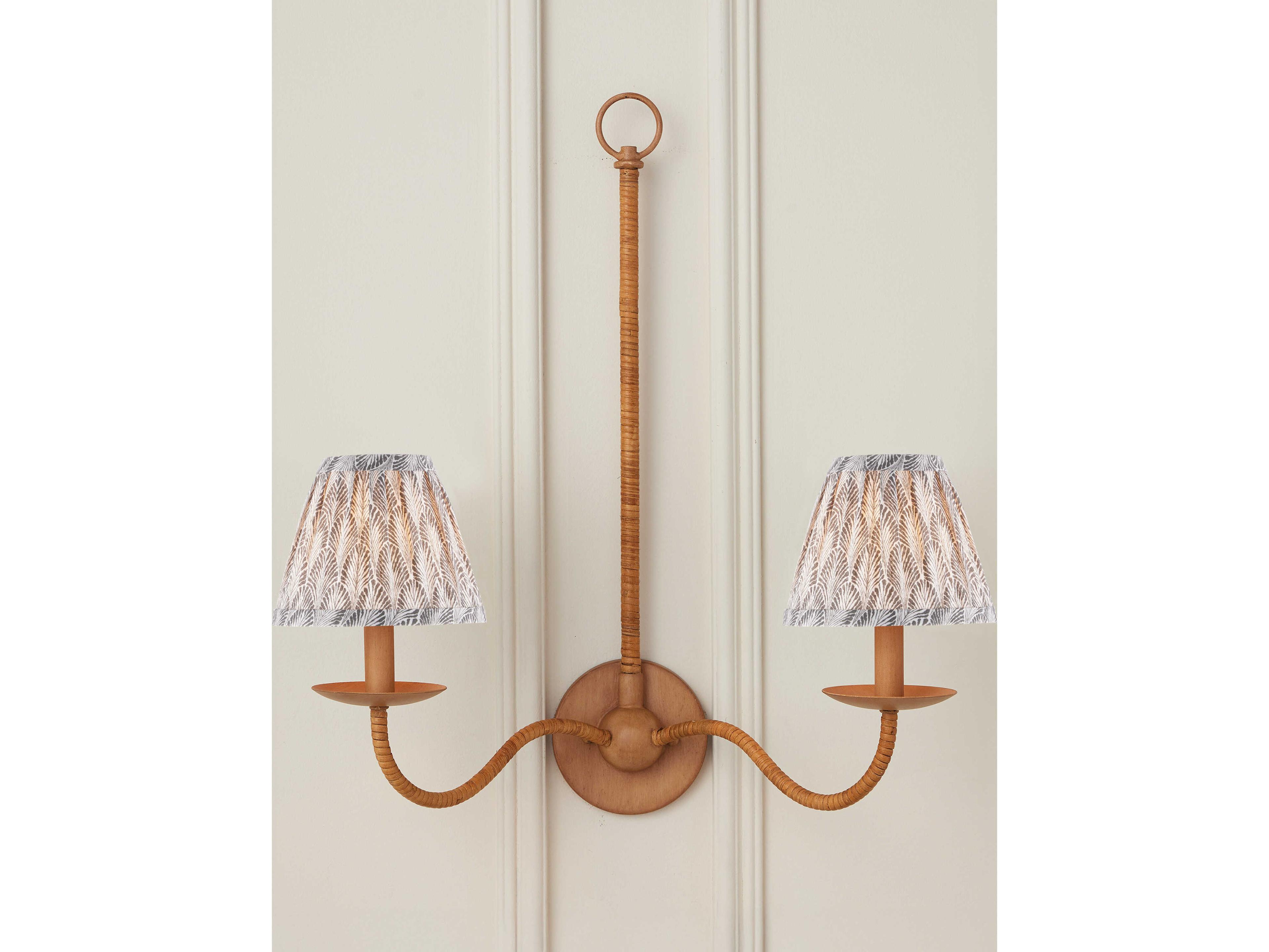 Currey & Company Plume Stone Tapered Chandelier Shade