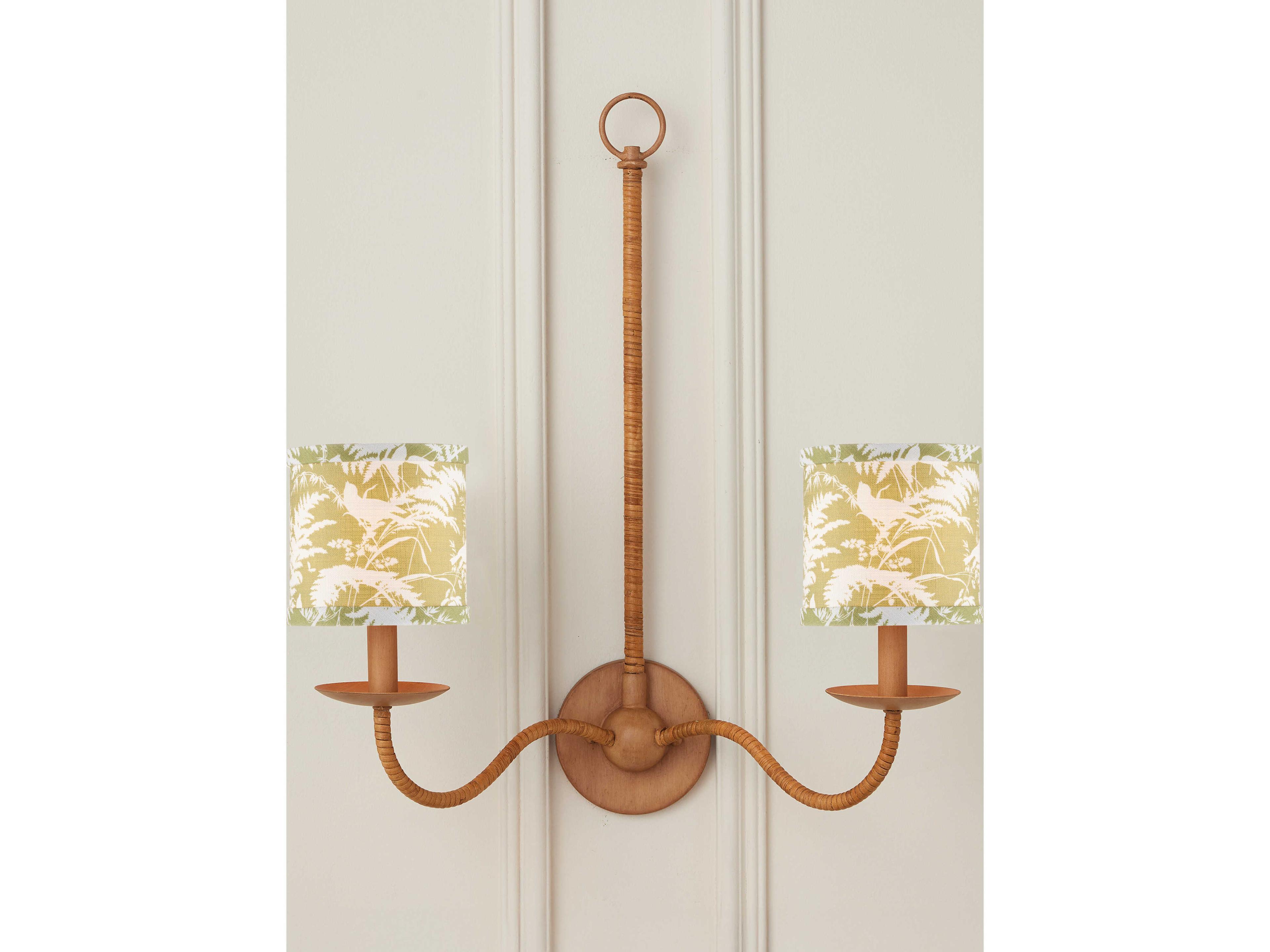 Currey & Company Aviary Moss Drum Chandelier Shade