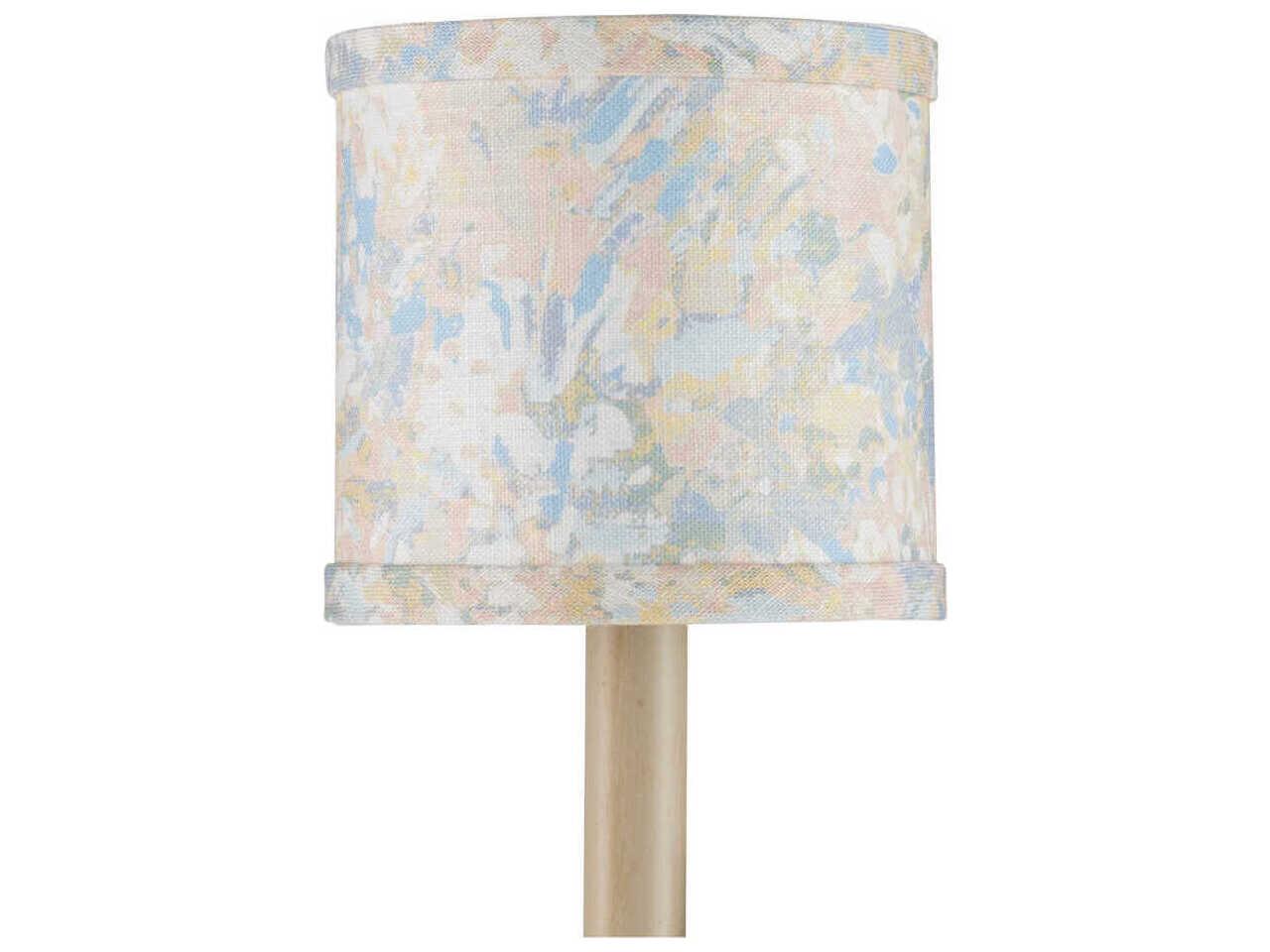 Currey & Company Wildflower Pastel Drum Chandelier Shade