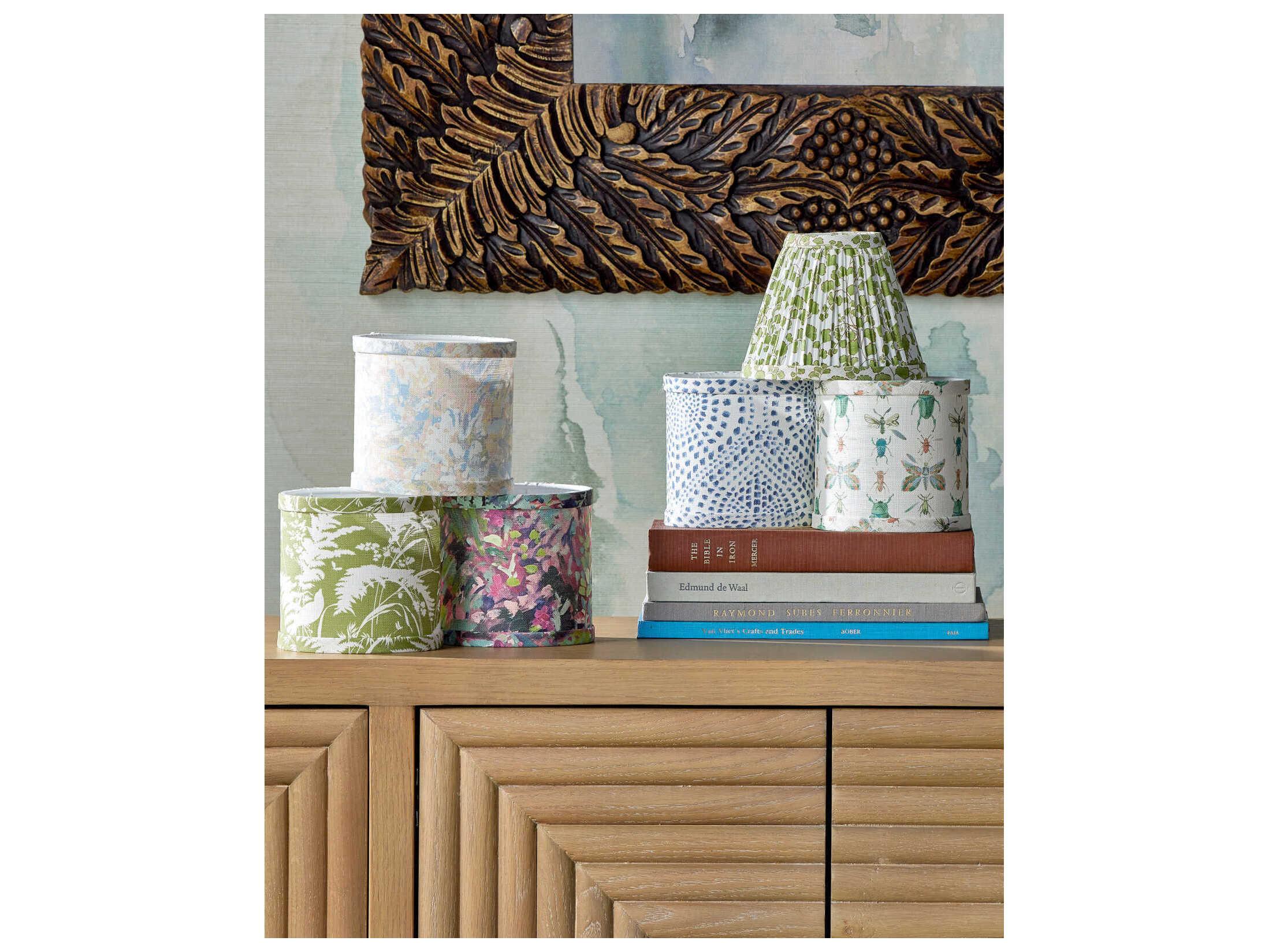 Currey & Company Wildflower Pastel Drum Chandelier Shade