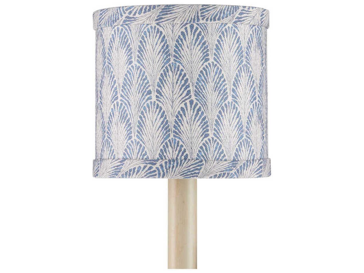 Currey & Company Plume Marine Drum Chandelier Shade